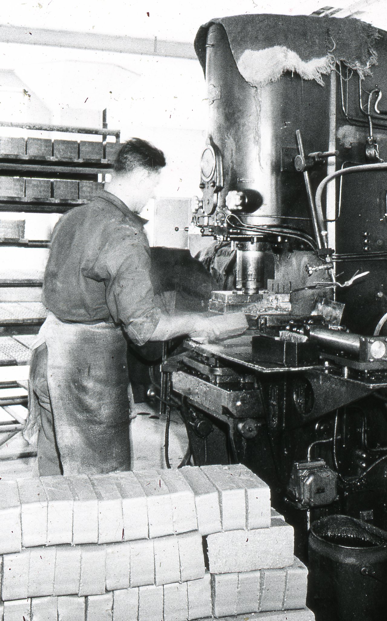 Fabrik Iföverken Chamottetillverkning Eldfast Tegel 1950