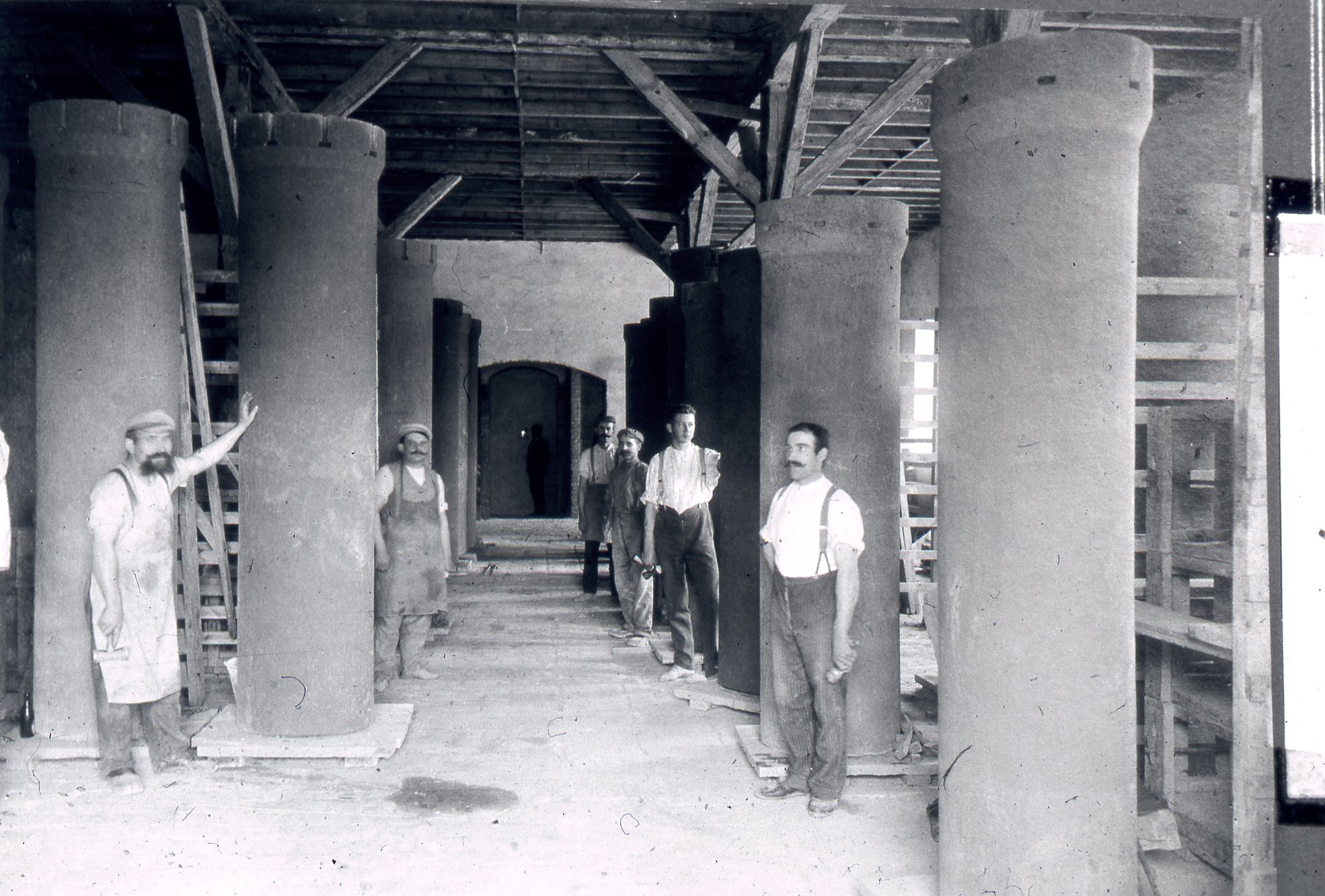 Fabrik Ifö CementfabriksAB Aktiebolaget Ifö Chamotte & Kaolinverk. Retorter 1905