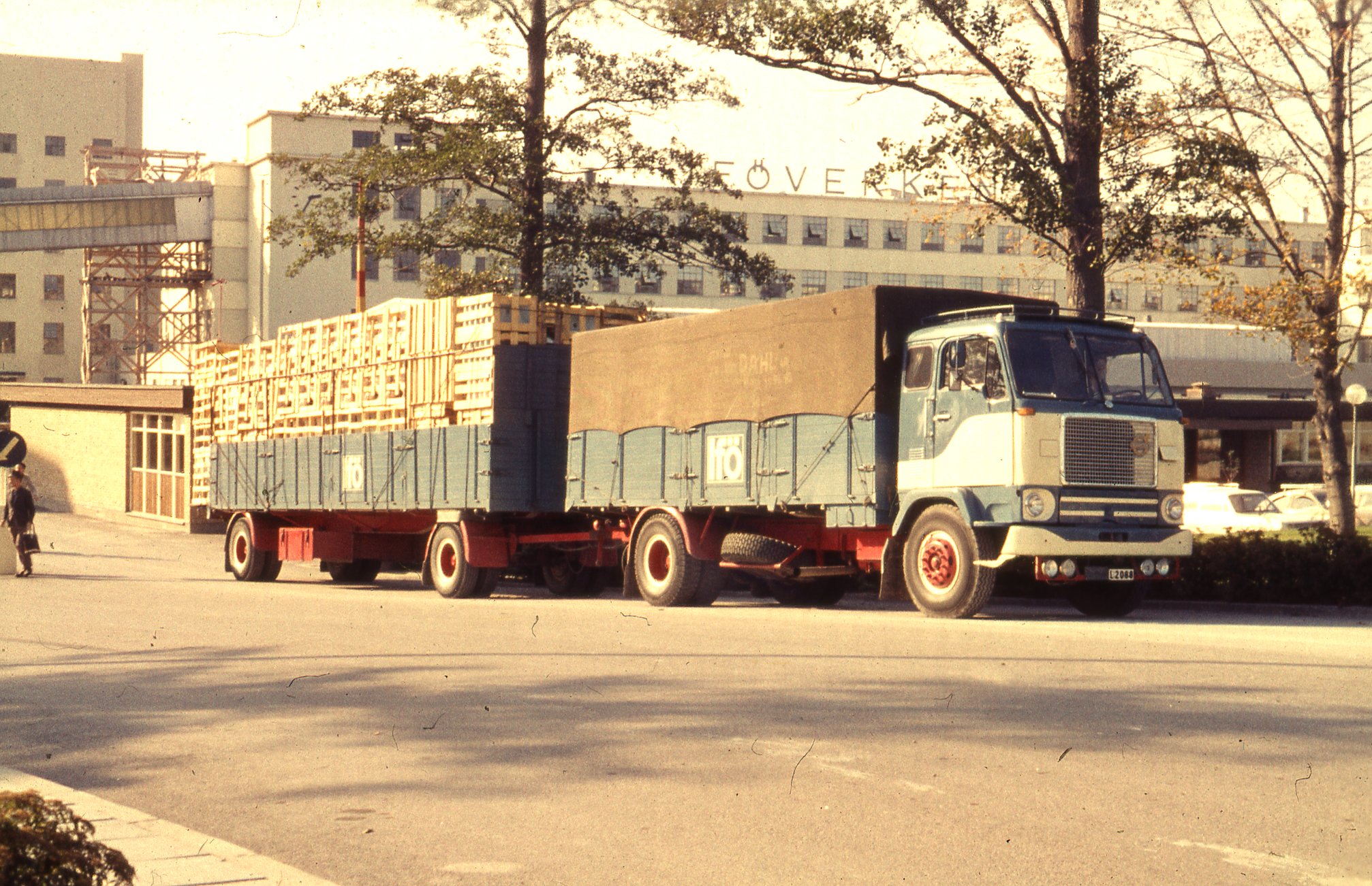 Fabrik Iföverken Lastbil med Sanitetsgods 1960-tal