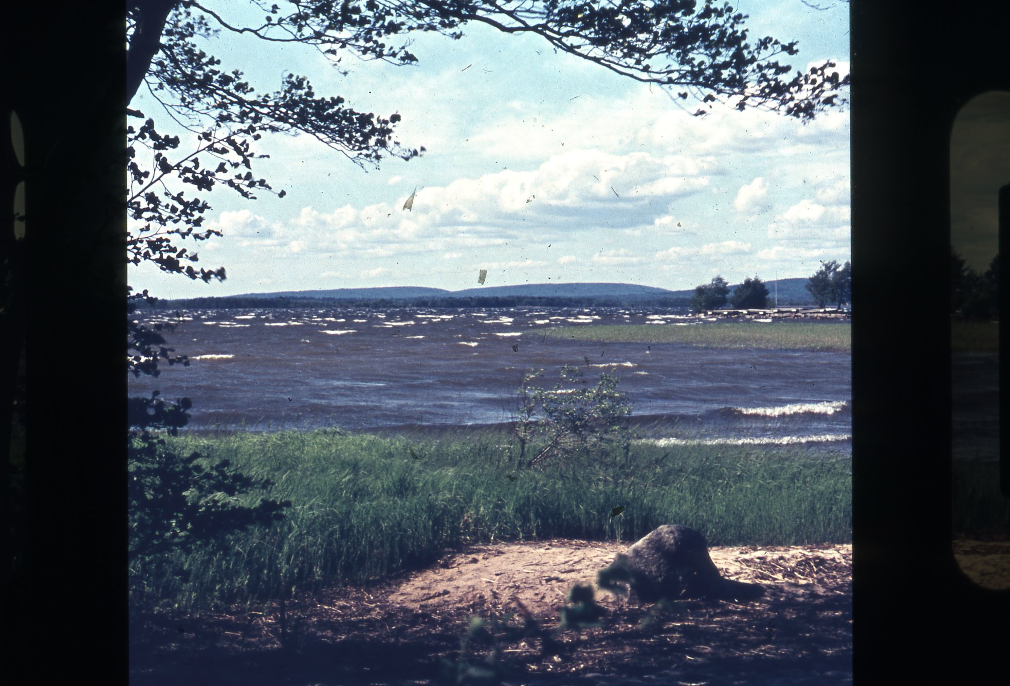 Bromölla Ivösjön från Pynten mot Ivön