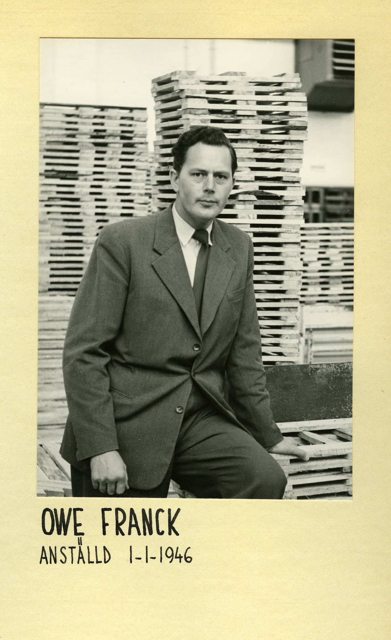 Fabrik Owe Franck 1955