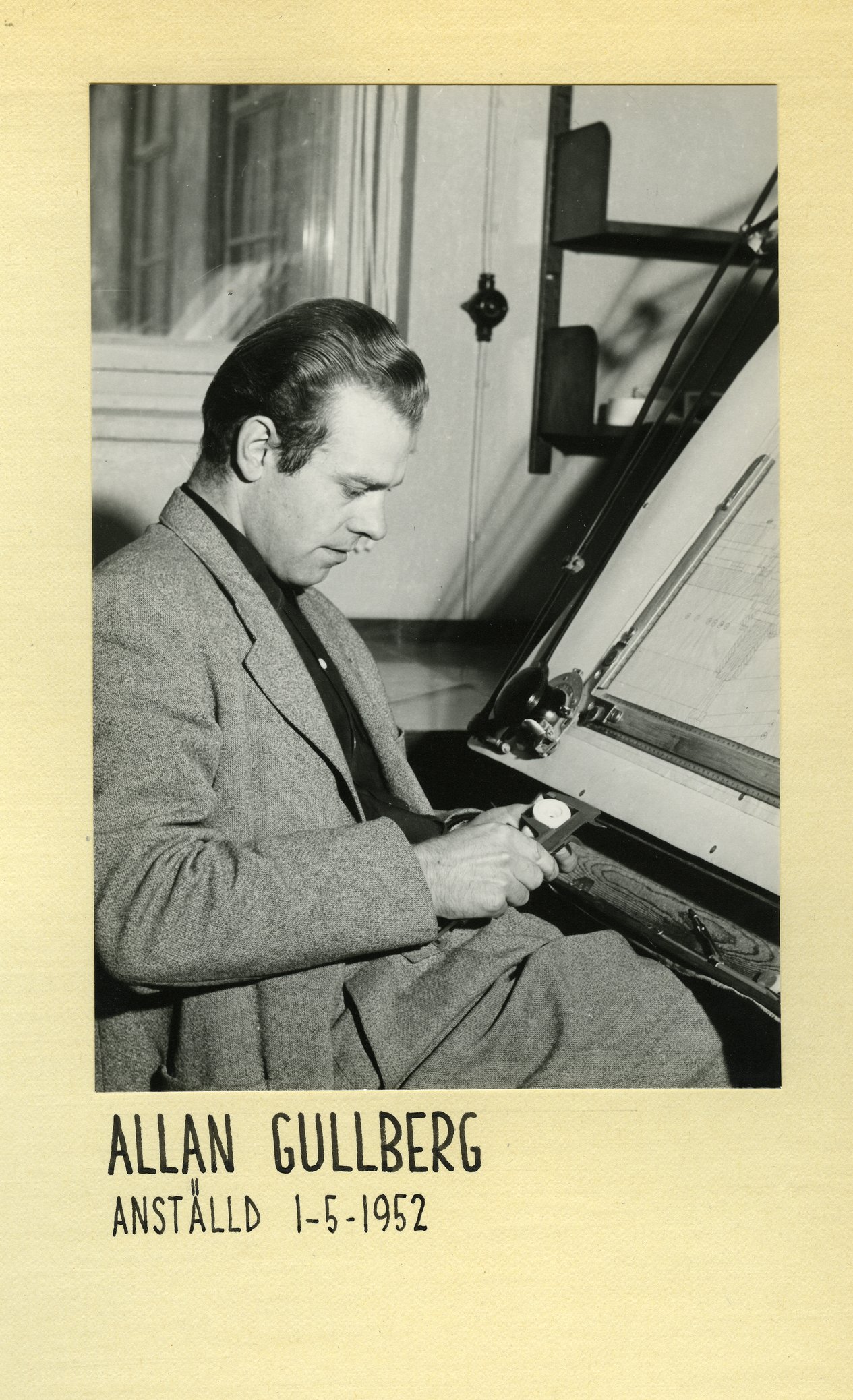 Fabrik Allan Gullberg 1955