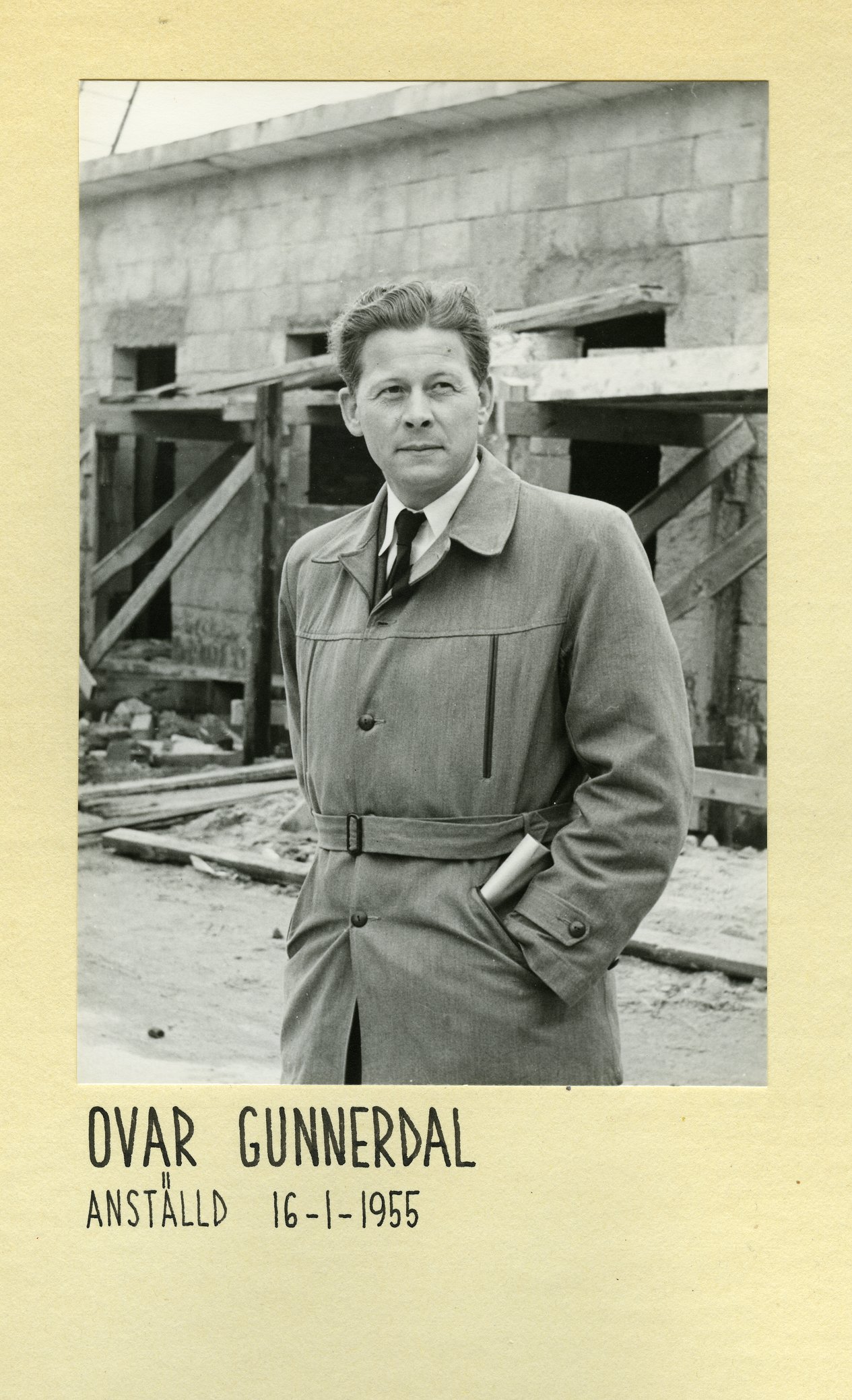 Fabrik Ovar Gunnerdal 1955