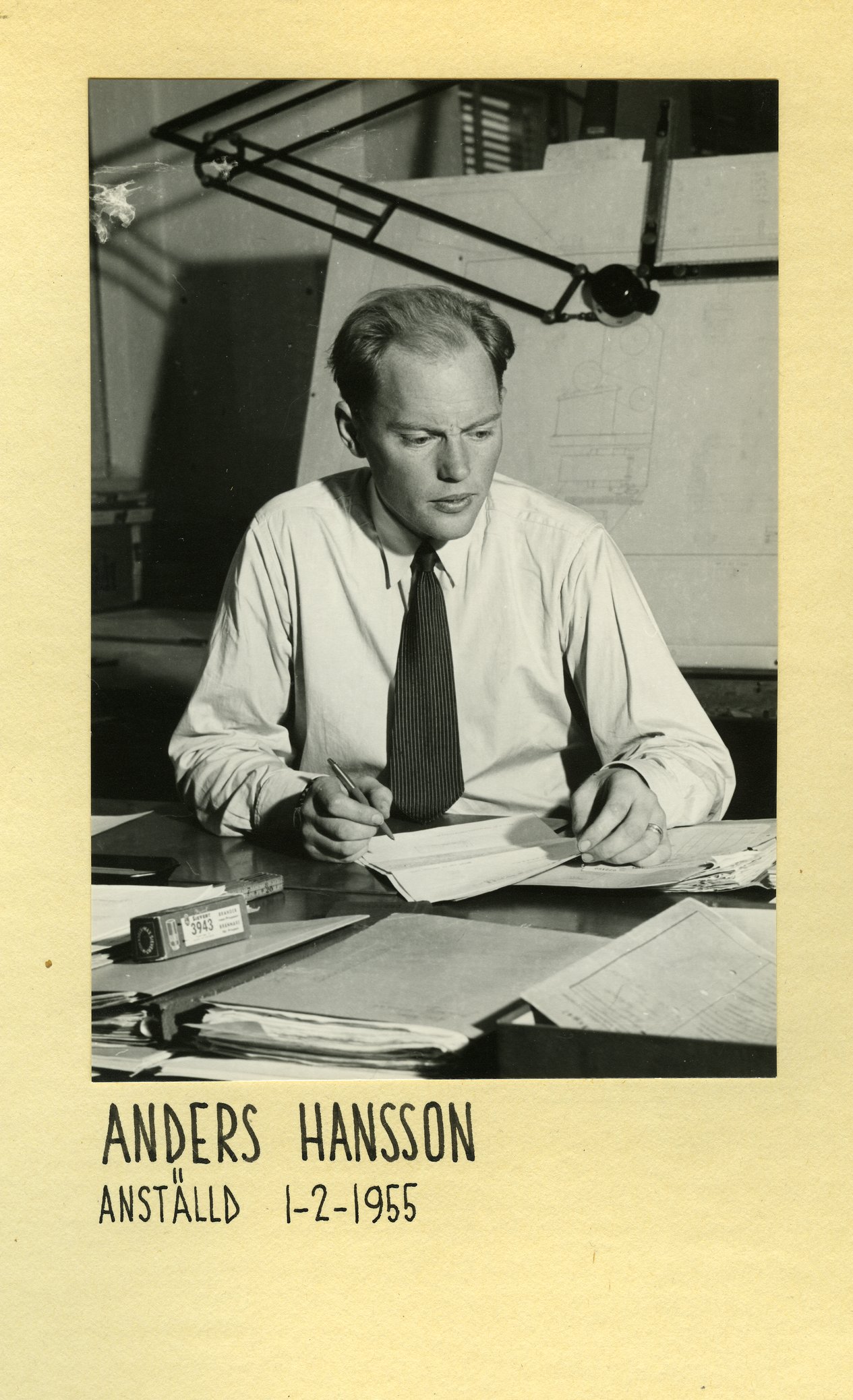 Fabrik Anders Hansson 1955