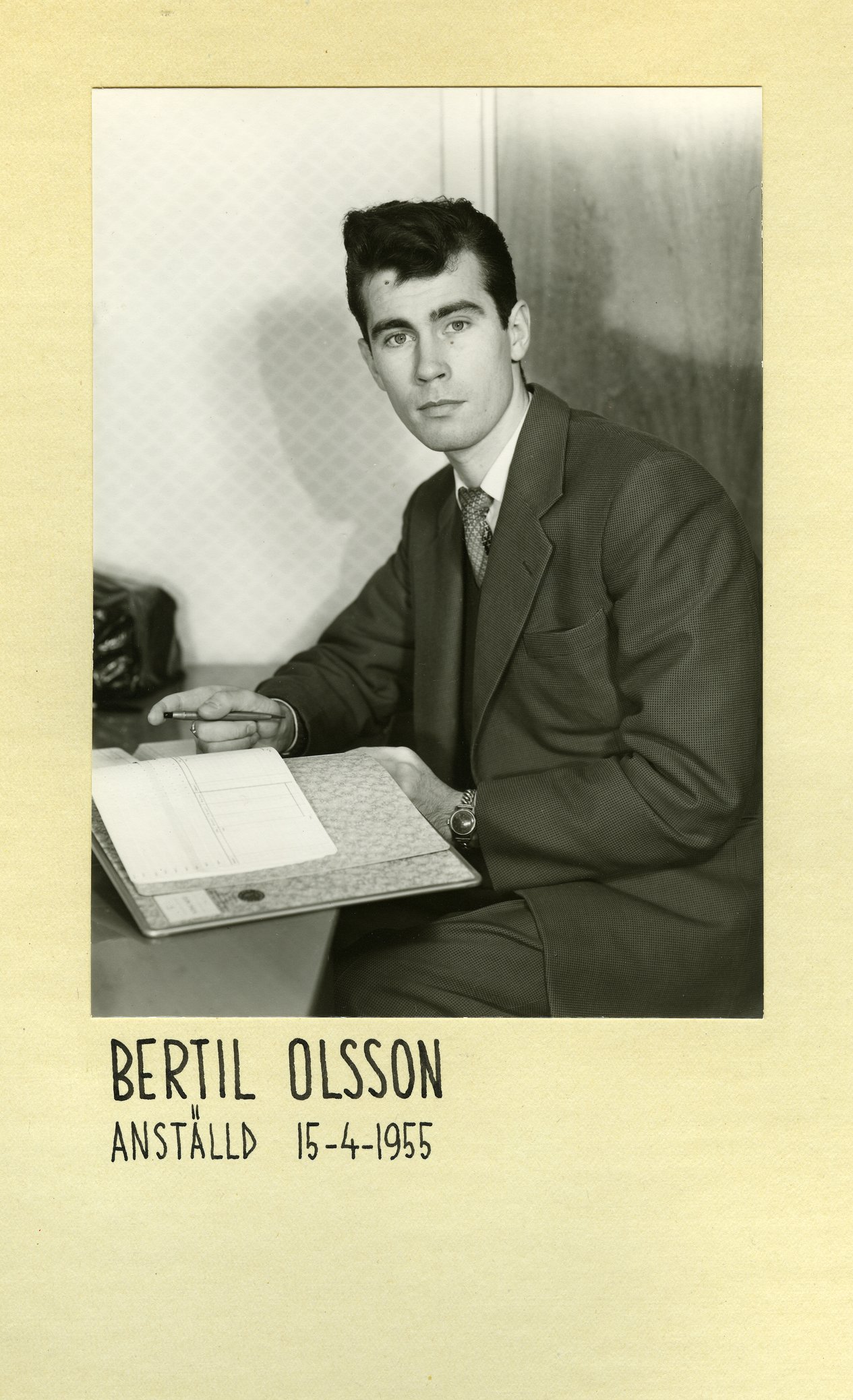 Fabrik Bertil Olsson 1955