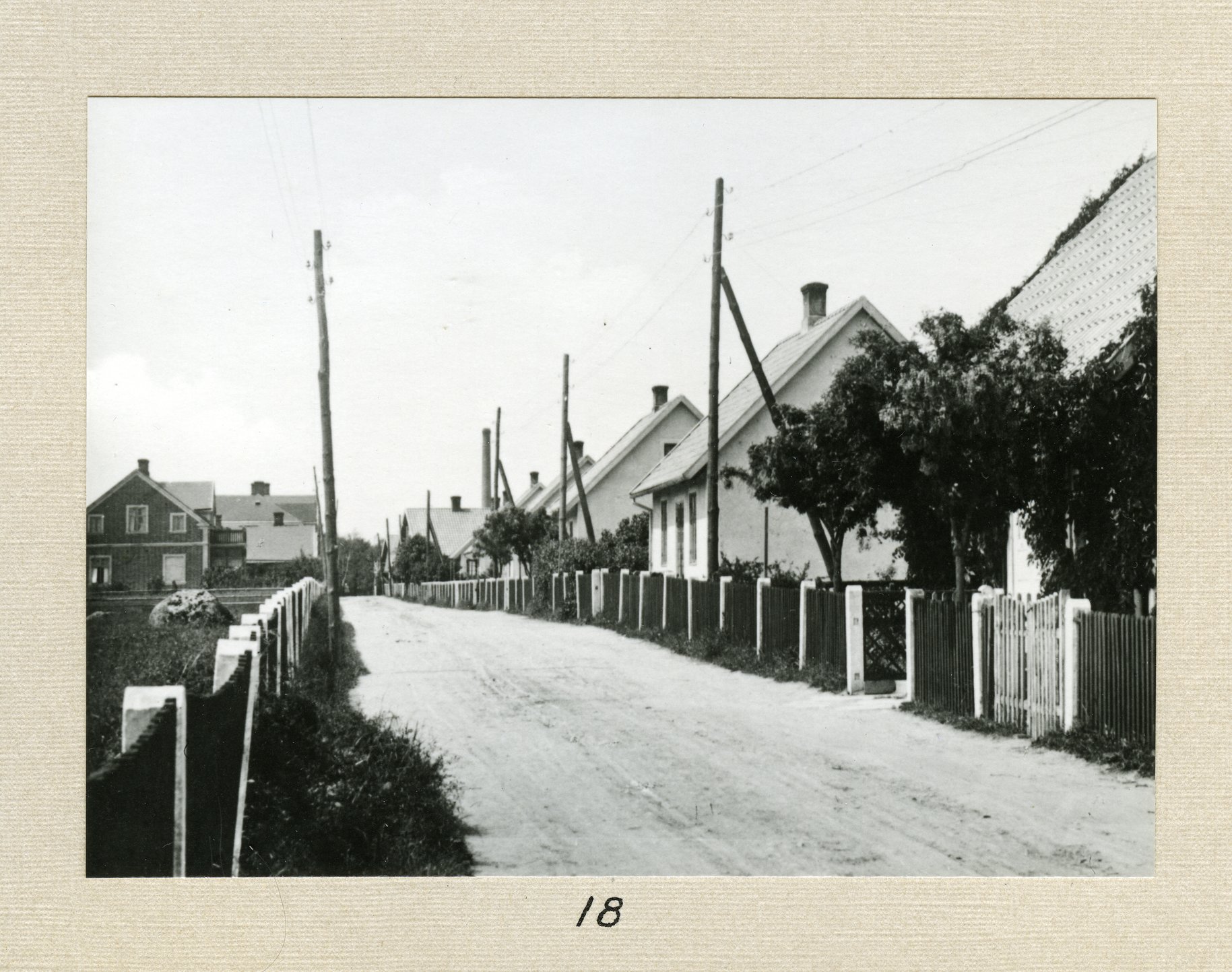 Bromölla Storgatan Gatuvy 1920-tal