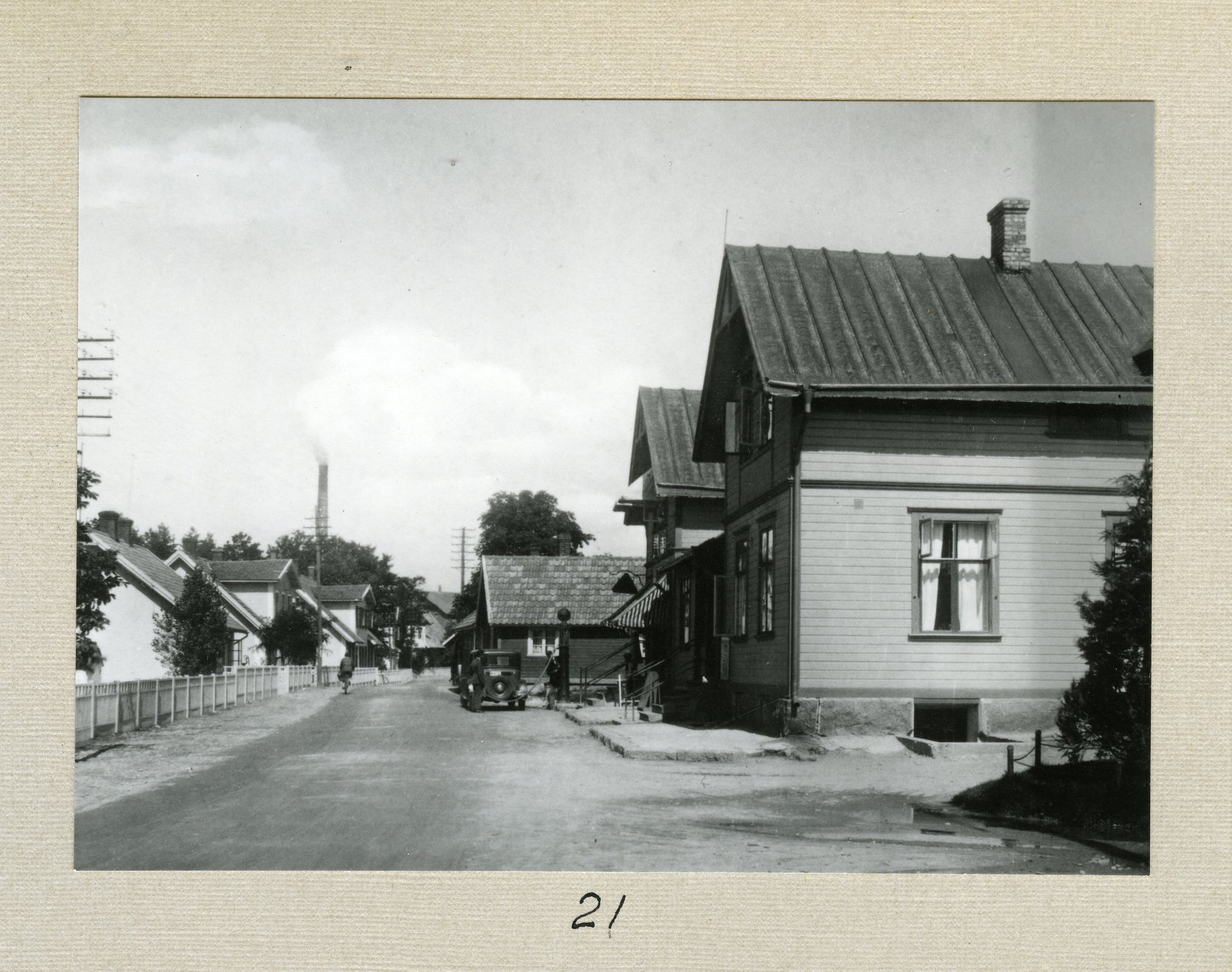 Bromölla Storgatan Petterssons Affär och Hotell 1920-tal