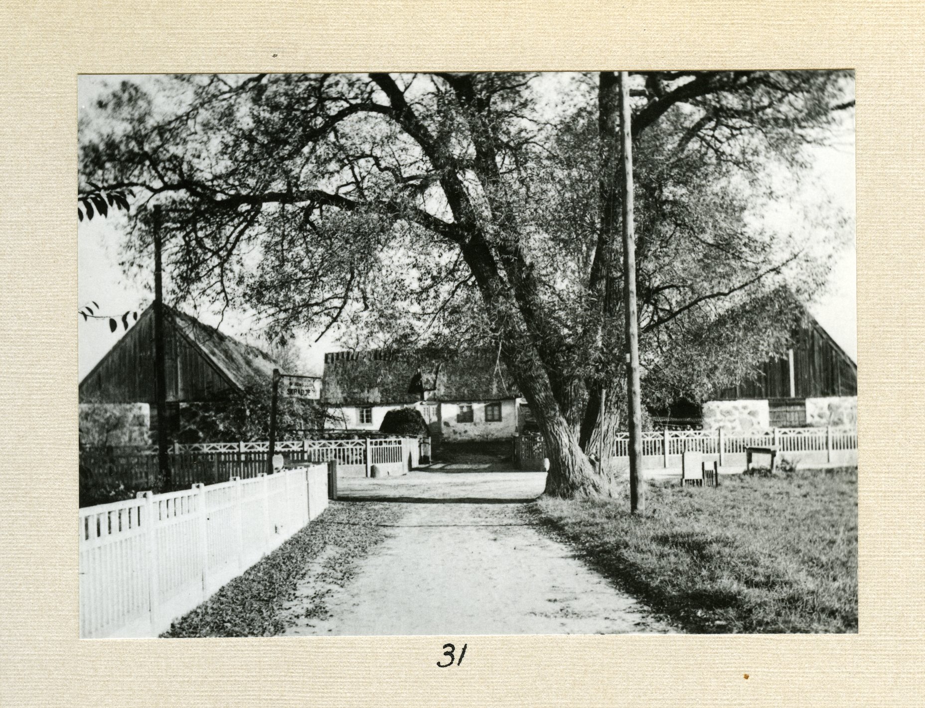 Bromölla "Gamla Tian" Revs 1944 Låg där Korsning Tiansväg Tunnbygatan