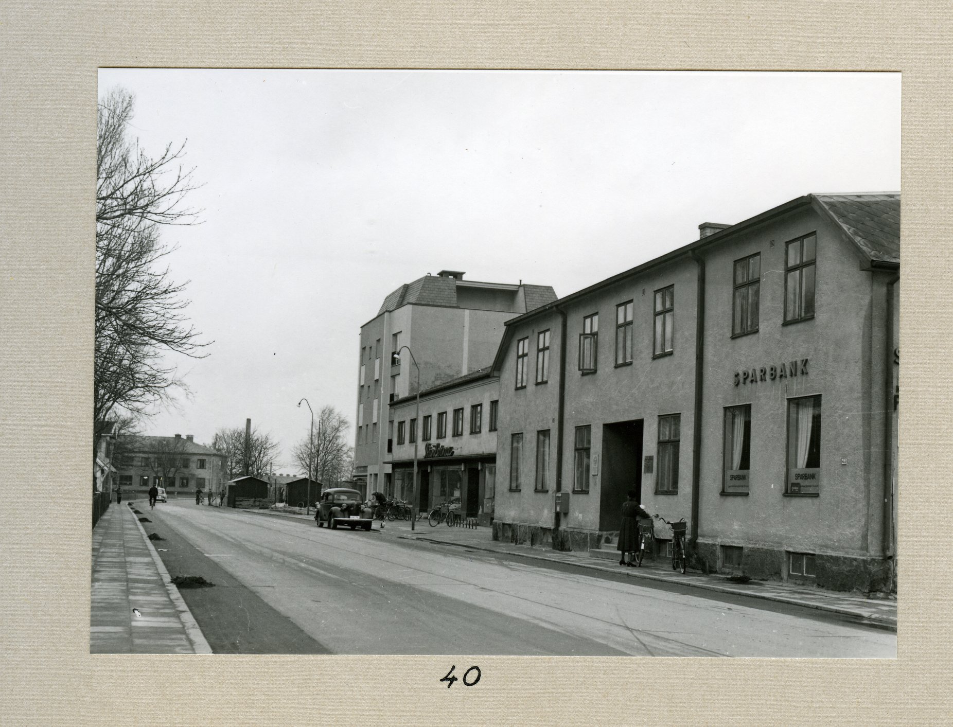 Bromölla Storgatan Mosaikhuset, Bröderna Anderssons Sparbank 1955