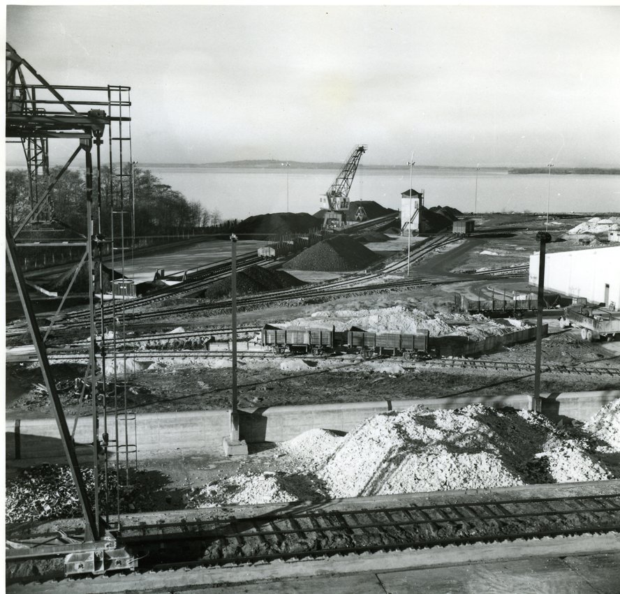 Fabrik Iföverken Södra delen Kollager 1950