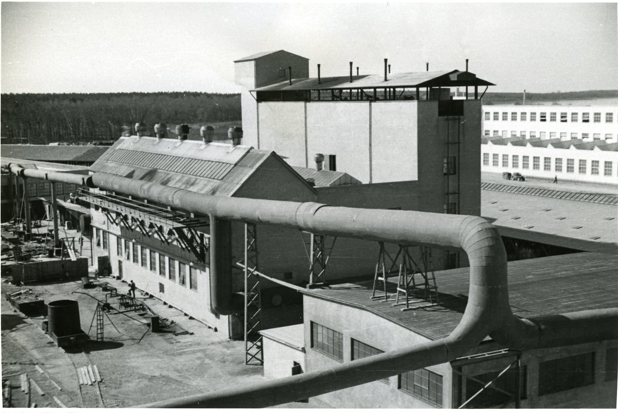 Fabrik Iföverken Gasgeneratorn 1950