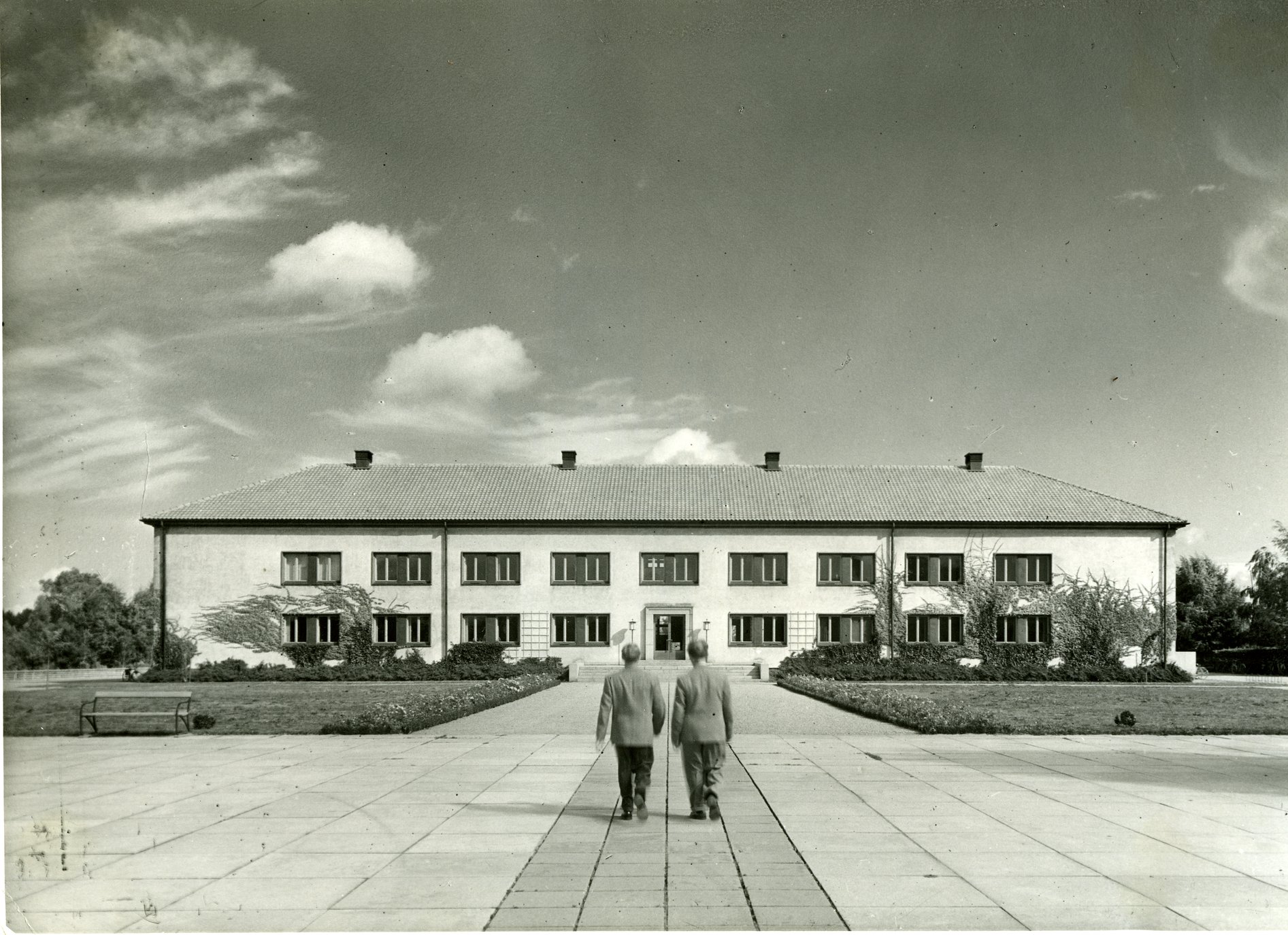 Fabrik Iföverken Huvudkontor Bromölla Torg 1950