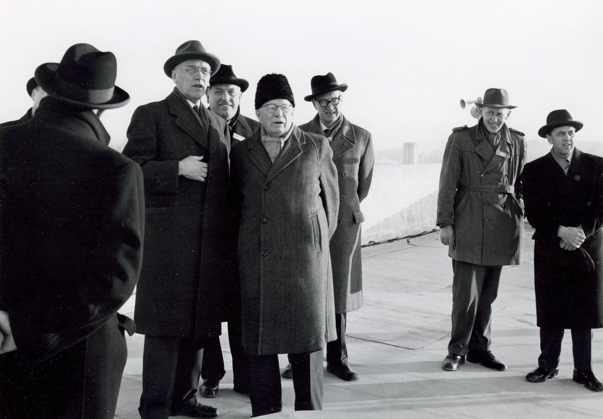 Fabrik Iföverken Bevillningsutskott studieresa från Kristianstad 1958