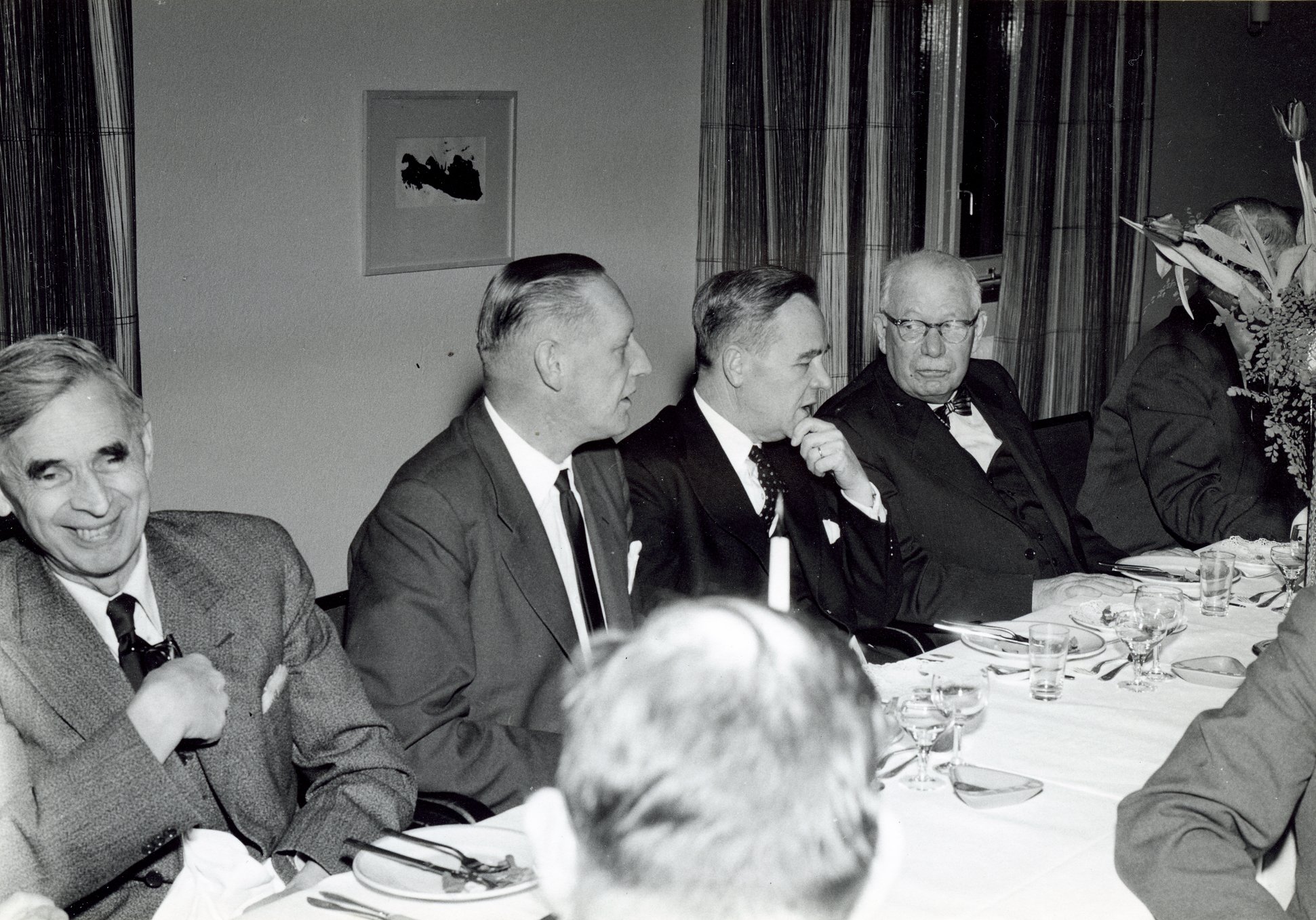 Fabrik Iföverken Bevillningsutskott studieresa Utställningen 1958