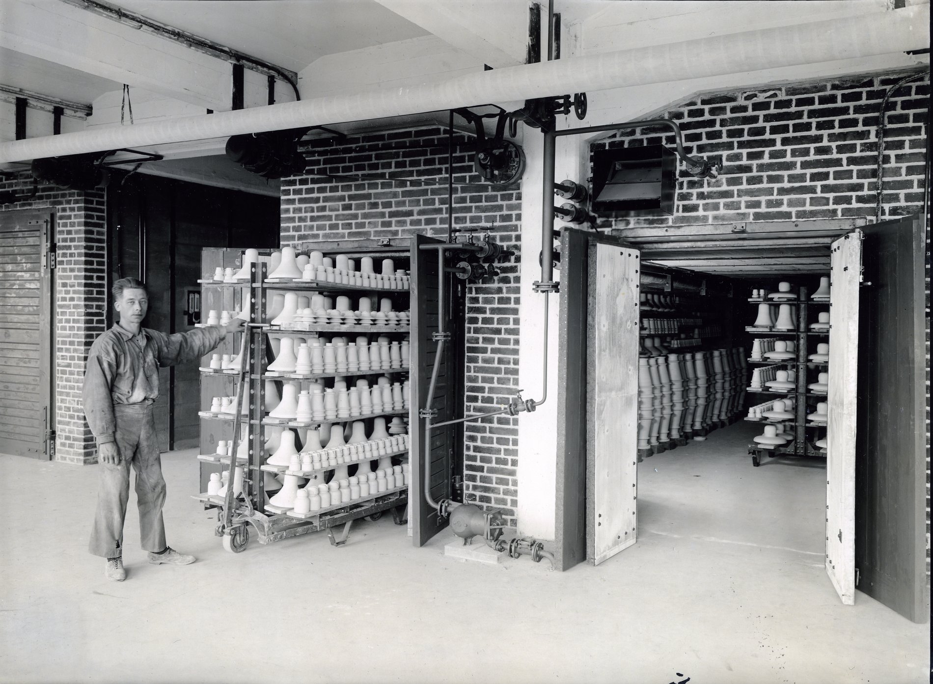 Fabrik Iföverken Isolatorfabriken Torkugnar 1930