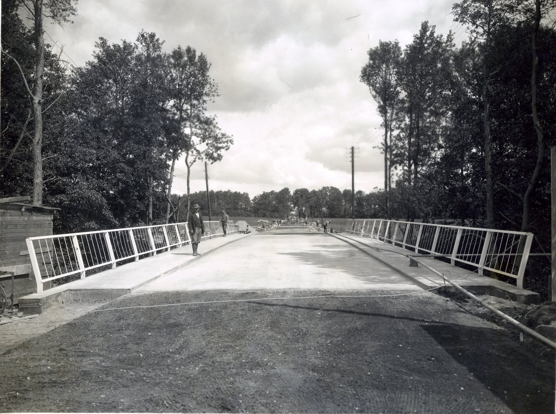 Bromölla Bron över Skräbeån 1930