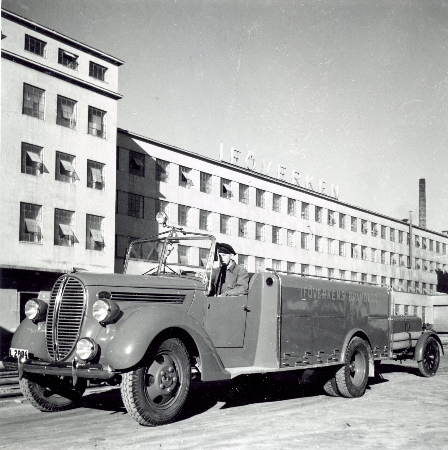 Fabrik Iföverken Brandbil 1950