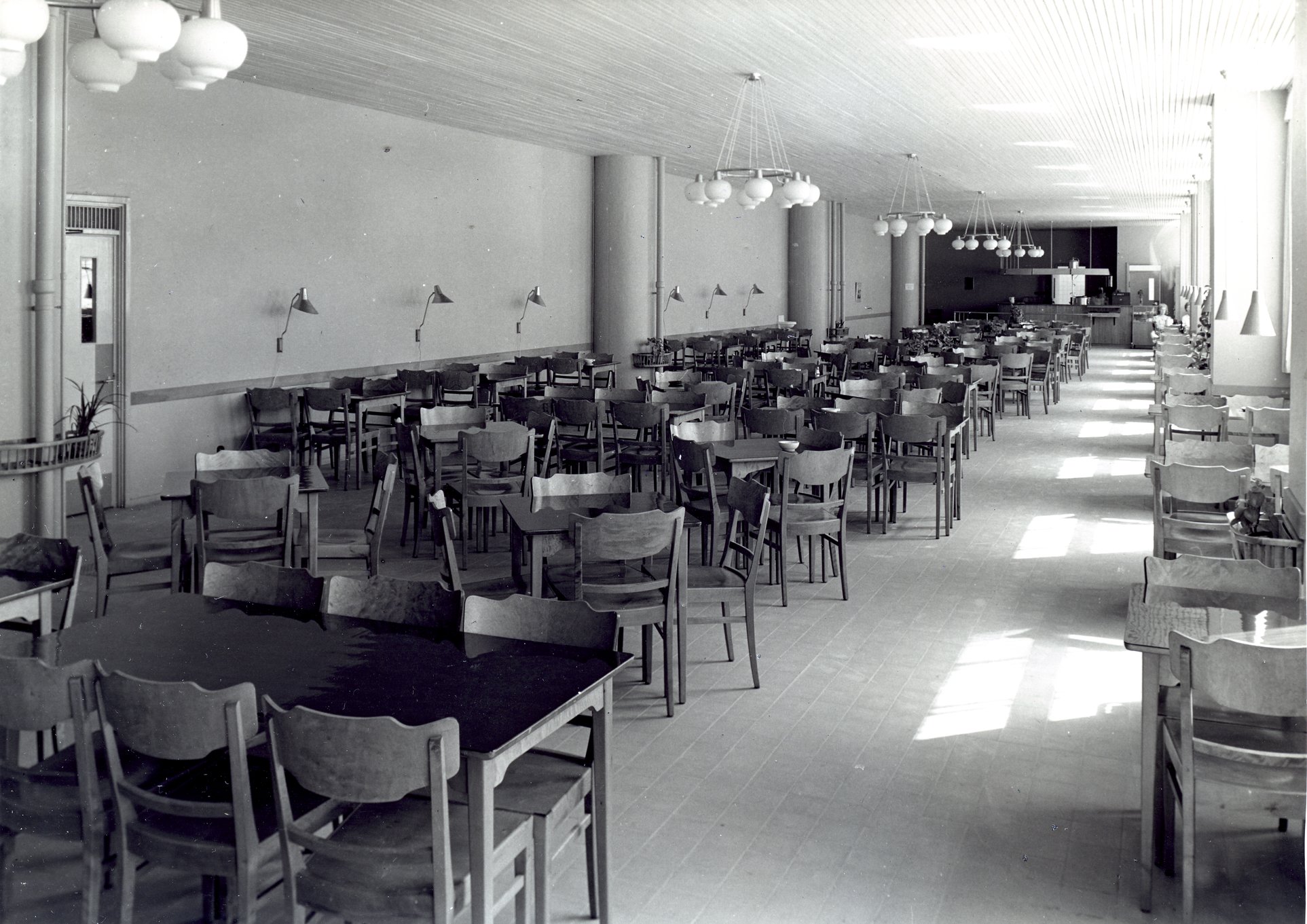 Fabrik Iföverken Pressgodsfabriken Matsal Rasten 1950