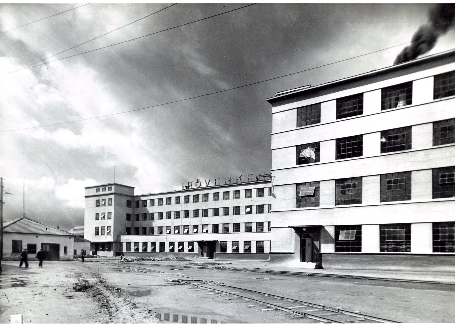 Fabrik Iföverken Sanitetsgodsfabriken och Isolatorfabriken 1950