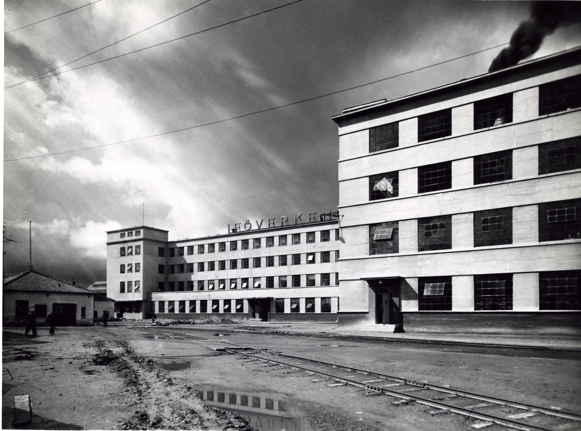 Fabrik Iföverken Isolatorfabrik och Sanitetsgodsfabrik 1940