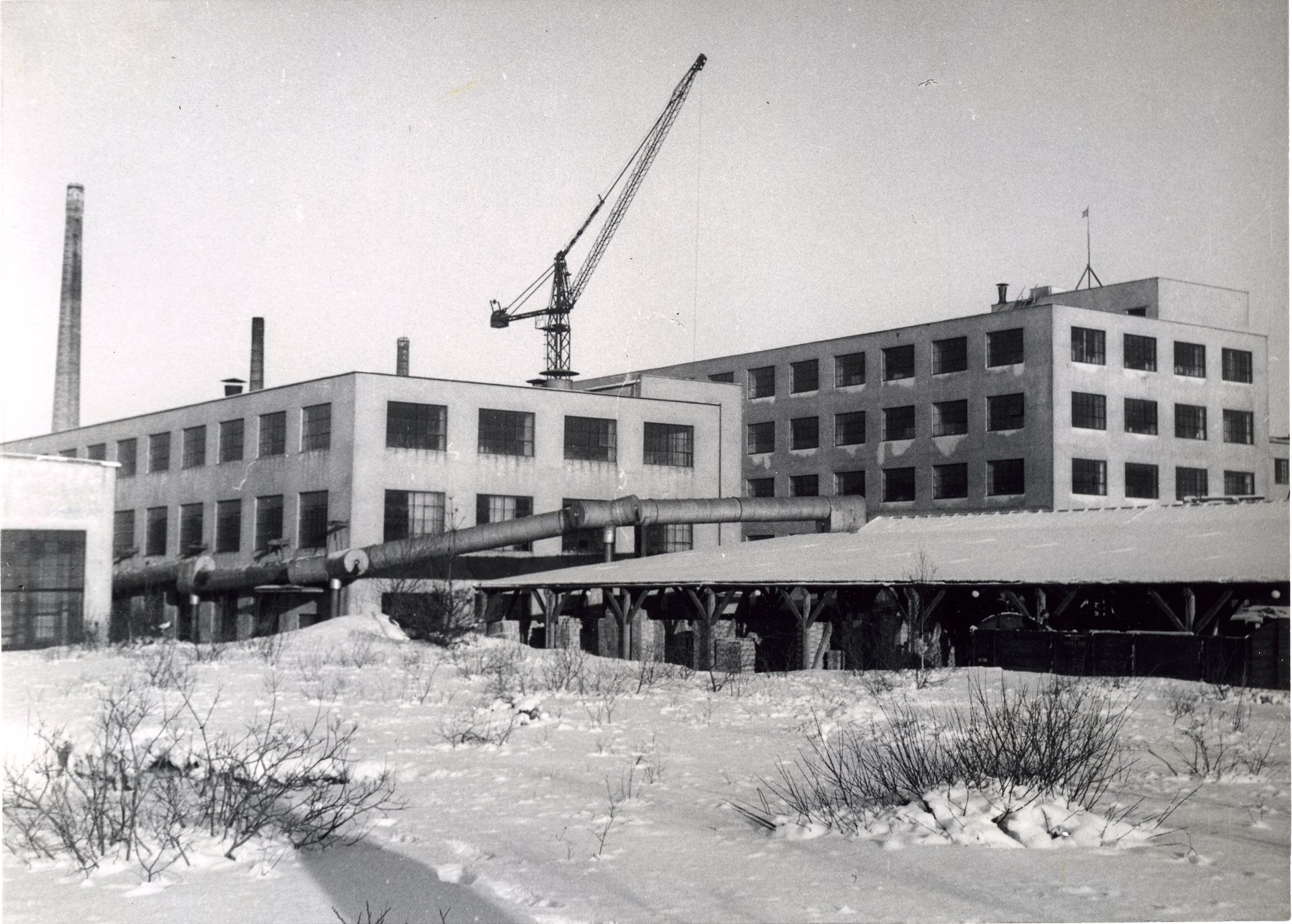 Fabrik Iföverken Sanitesgodsfabriken Byggnation 1940