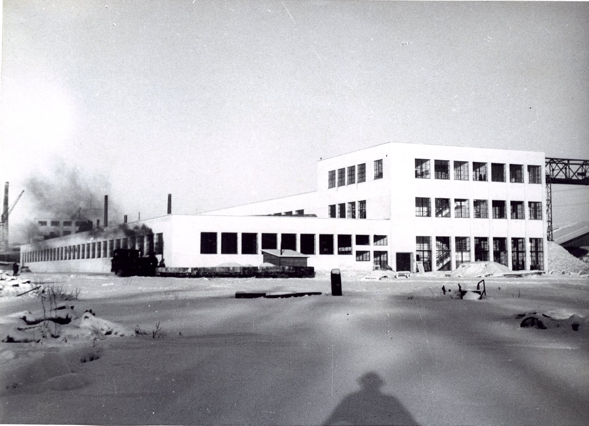 Fabrik Iföverken Golvplattfabriken 1940