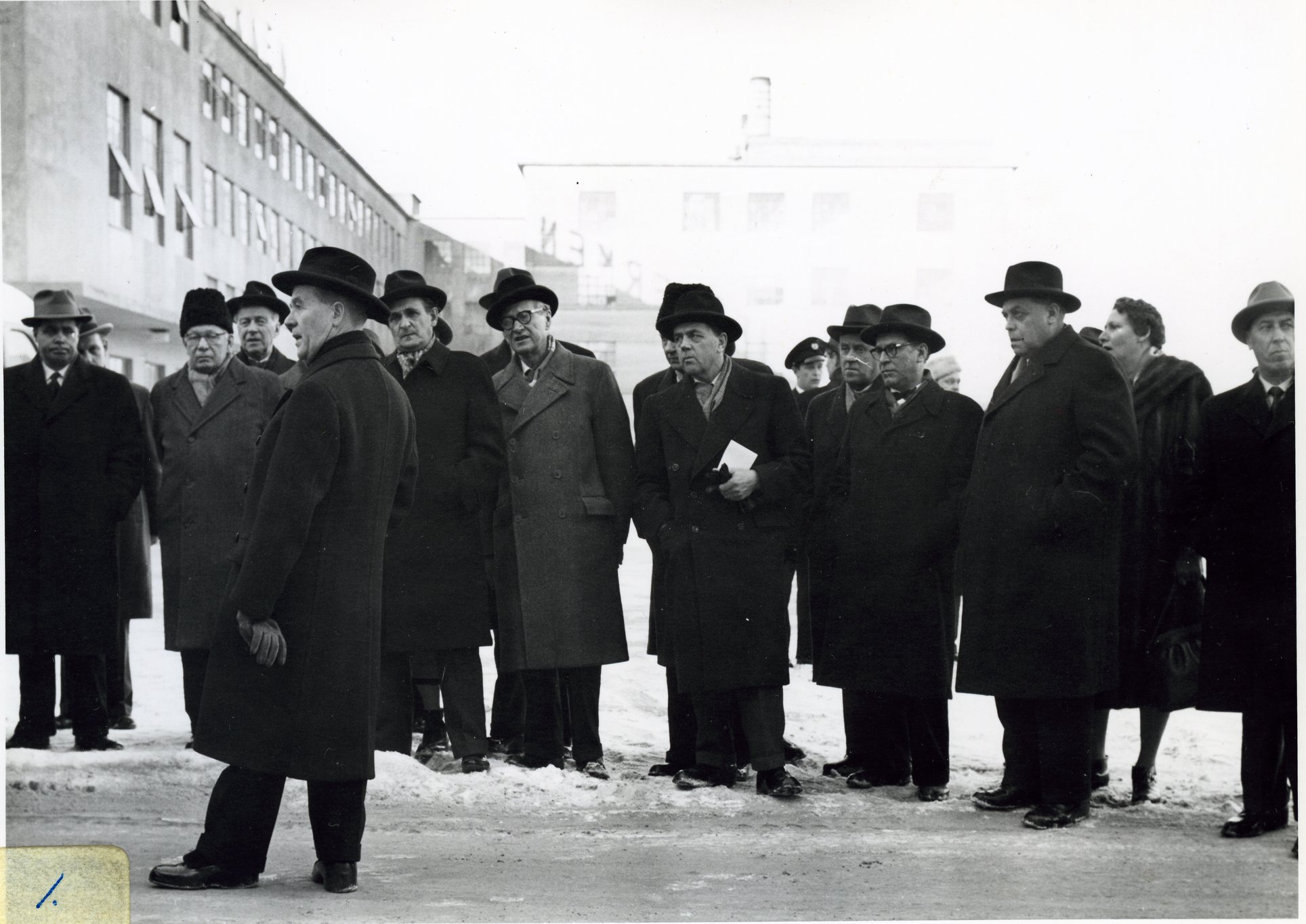 Fabrik Iföverken Fabriksbesök 1950