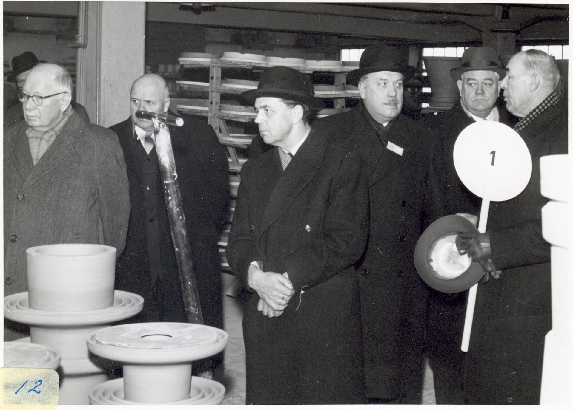 Fabrik Iföverken Fabriksbesök 1950