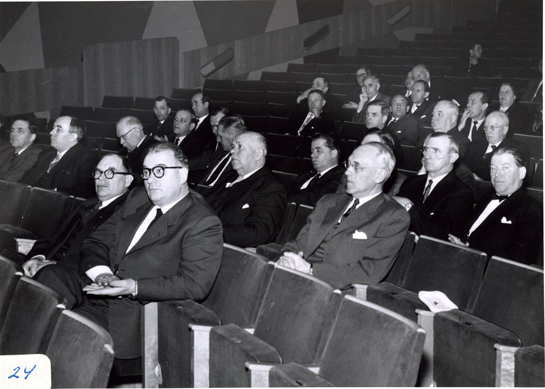 Fabrik Iföverken Fabriksbesök Mosaikbiografen 1950