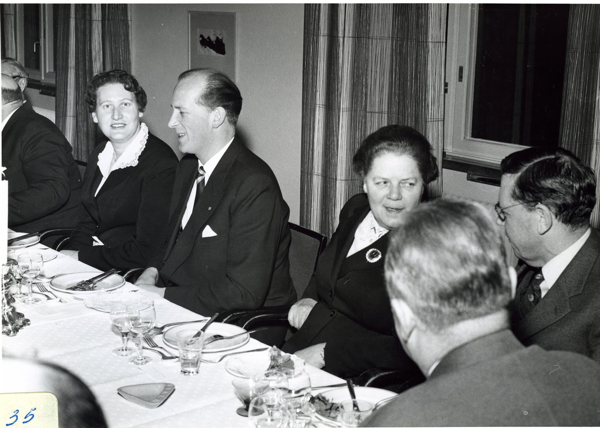 Fabrik Iföverken Fabriksbesök IföHus Middag 1950