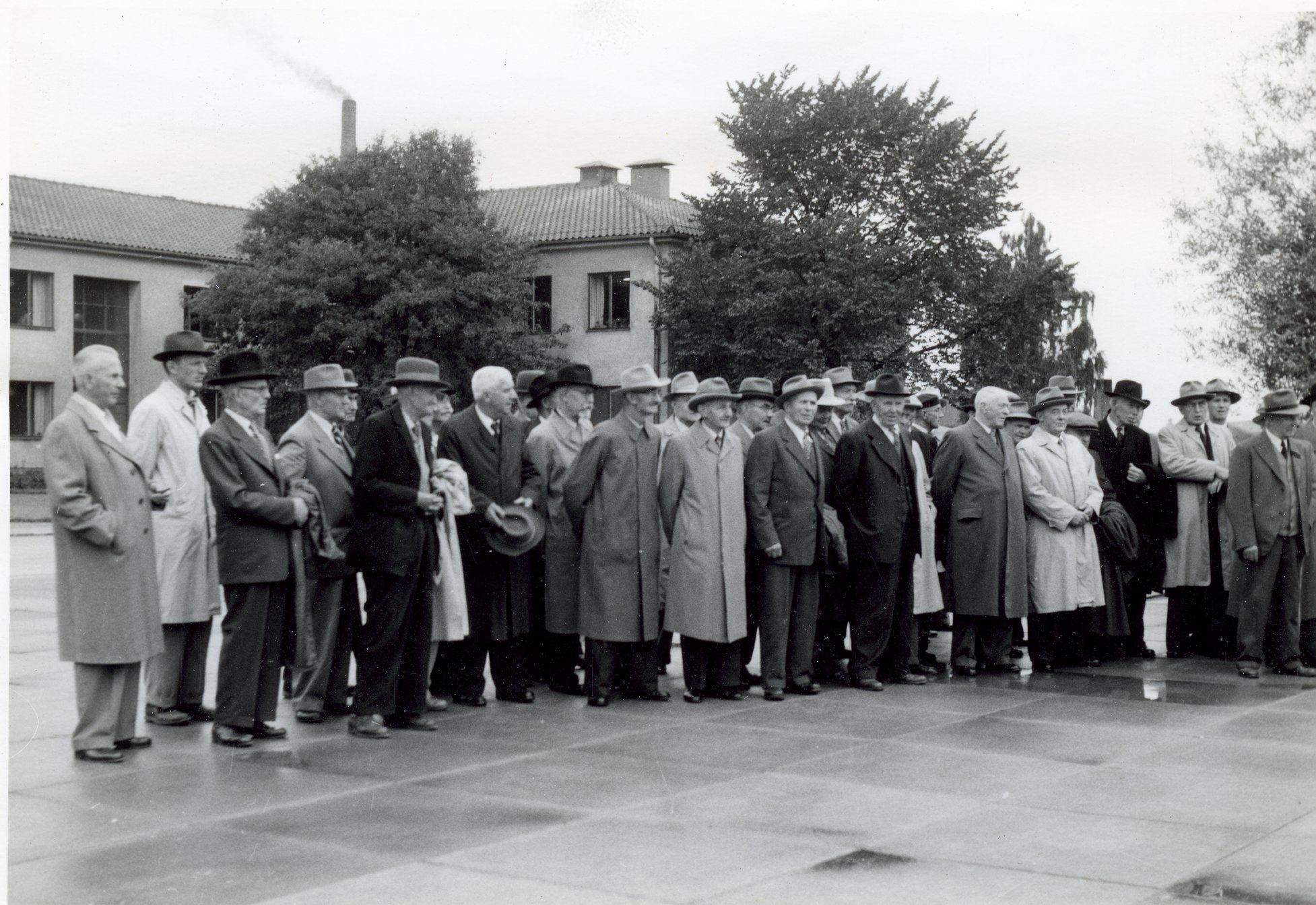 Fabrik Iföverken Pensionärsdag 1954