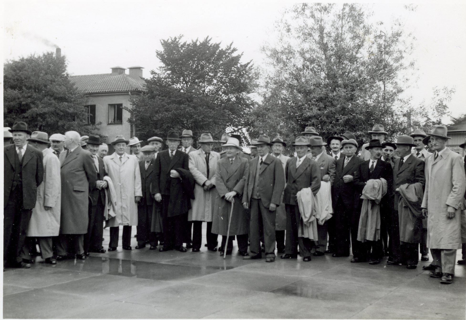 Fabrik Iföverken Pensionärsdag 1954