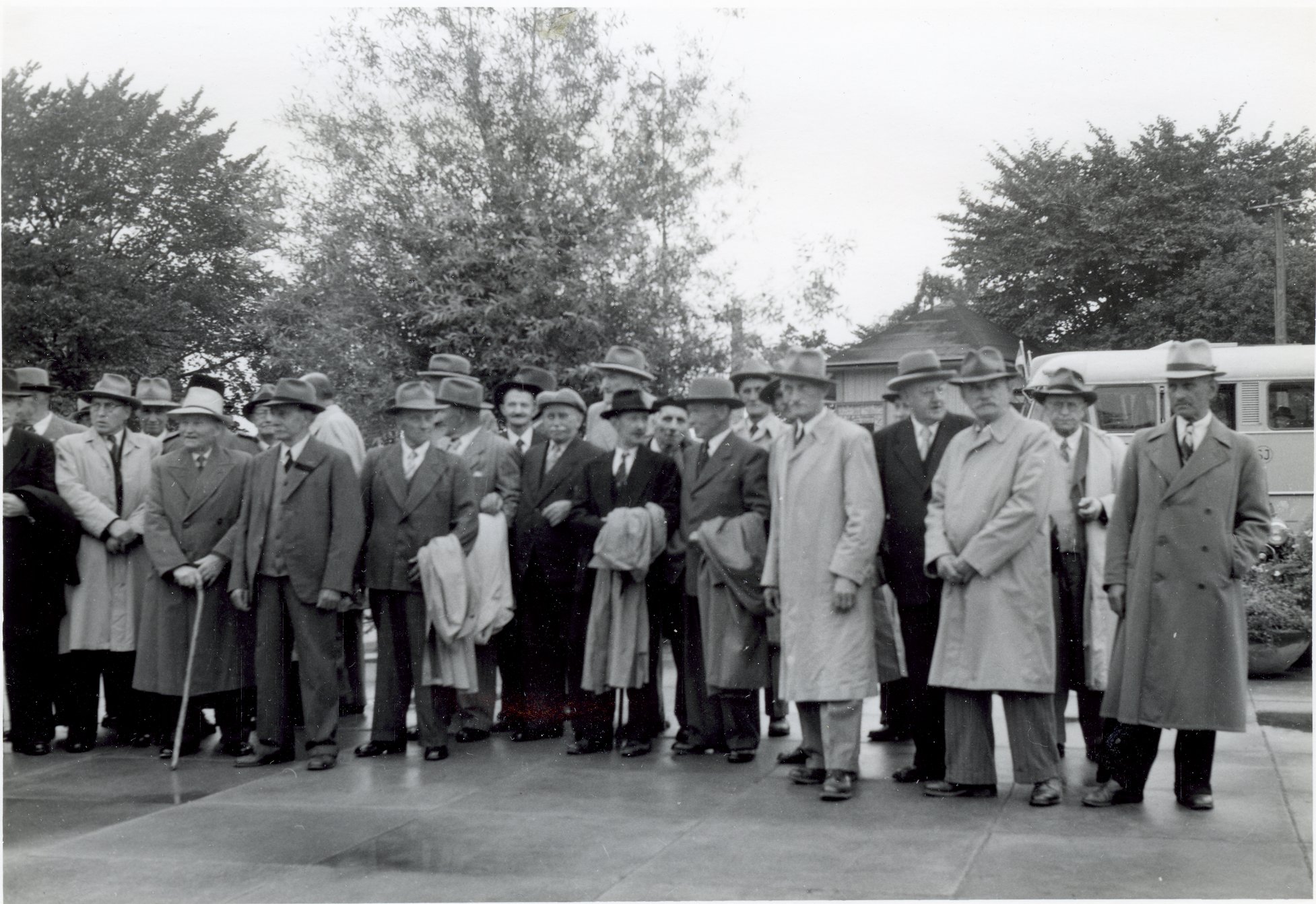 Fabrik Iföverken Pensionärsdag 1954