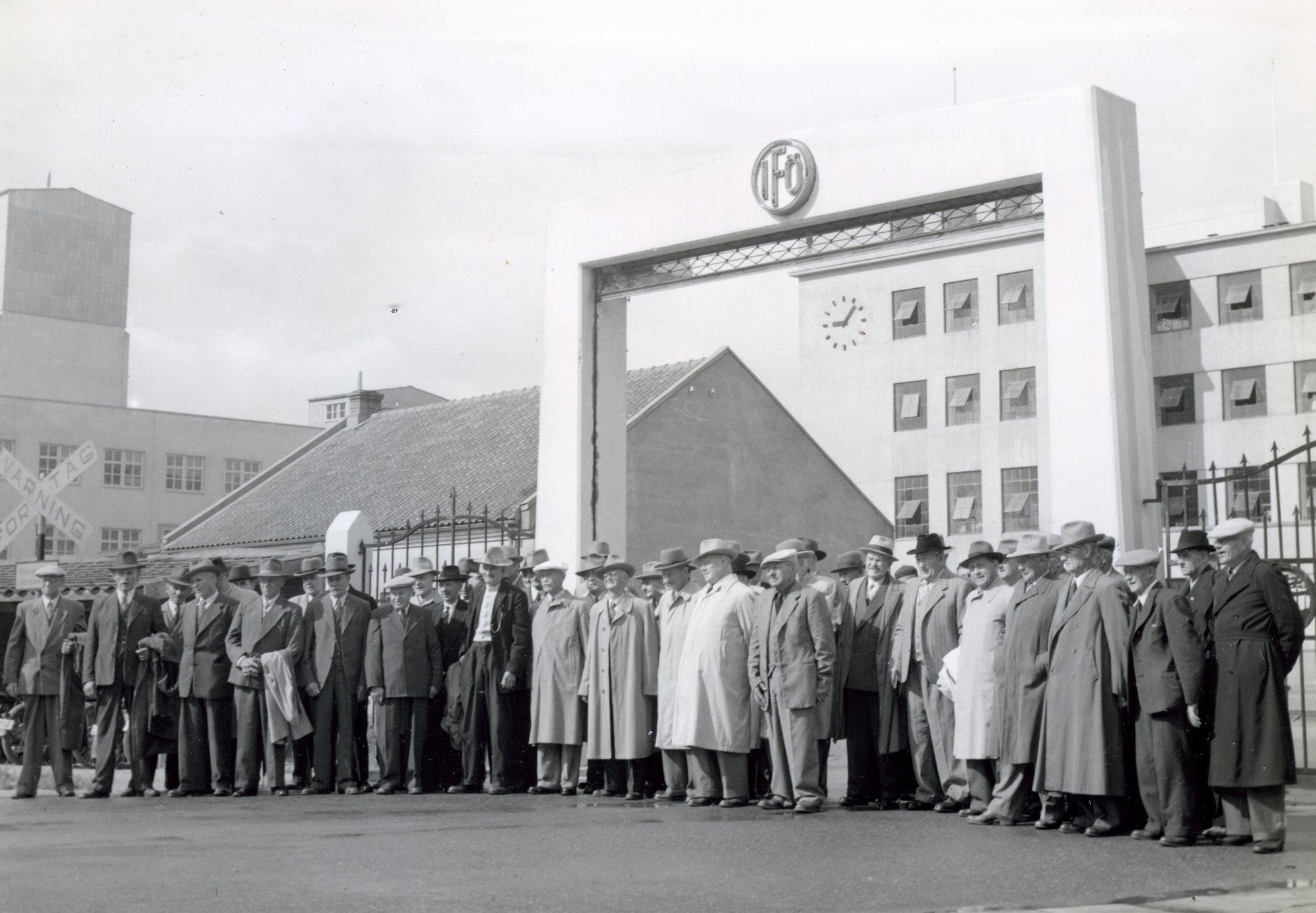 Fabrik Iföverken Pensionärsdag 1953