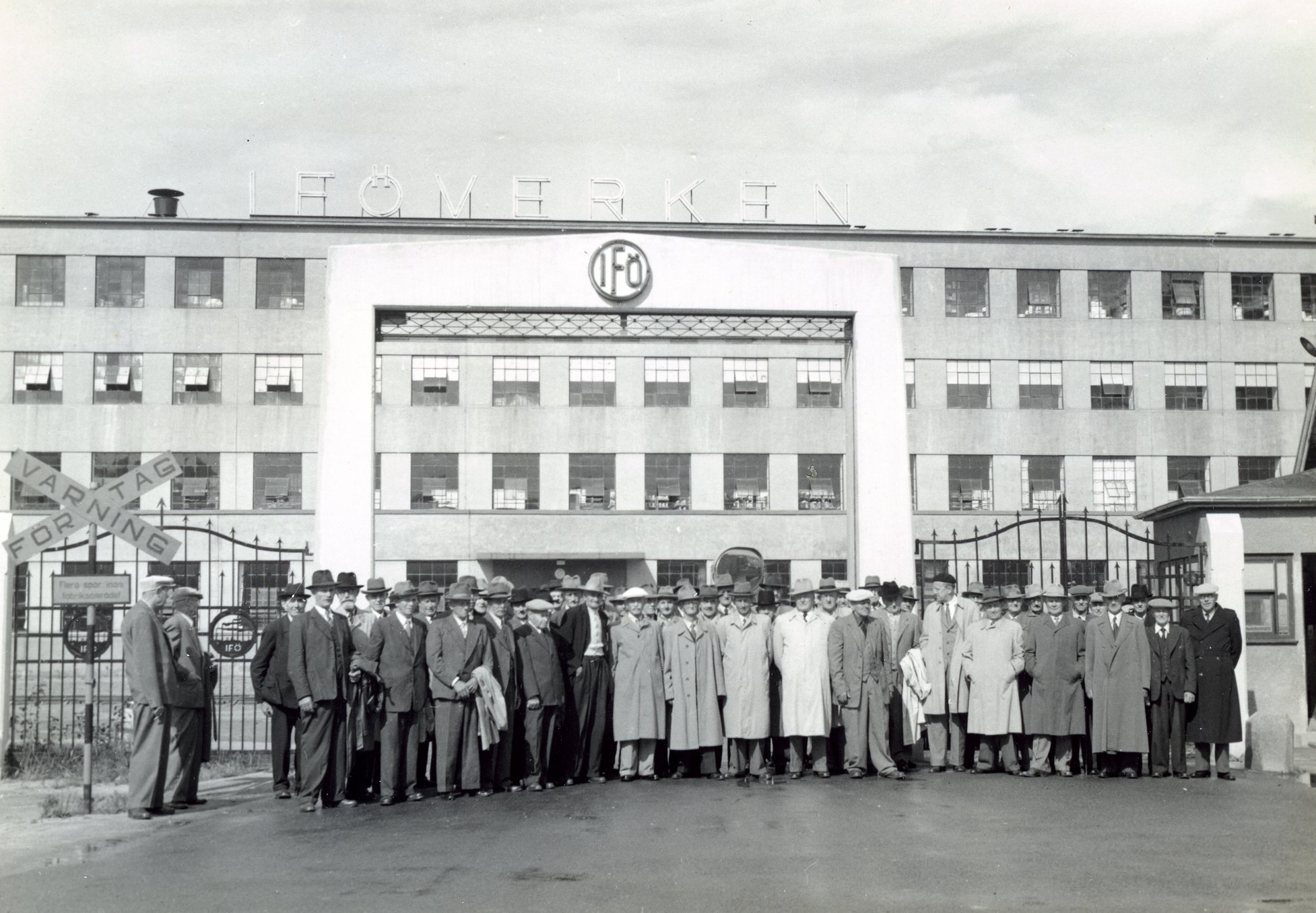 Fabrik Iföverken Pensionärsdag 1953