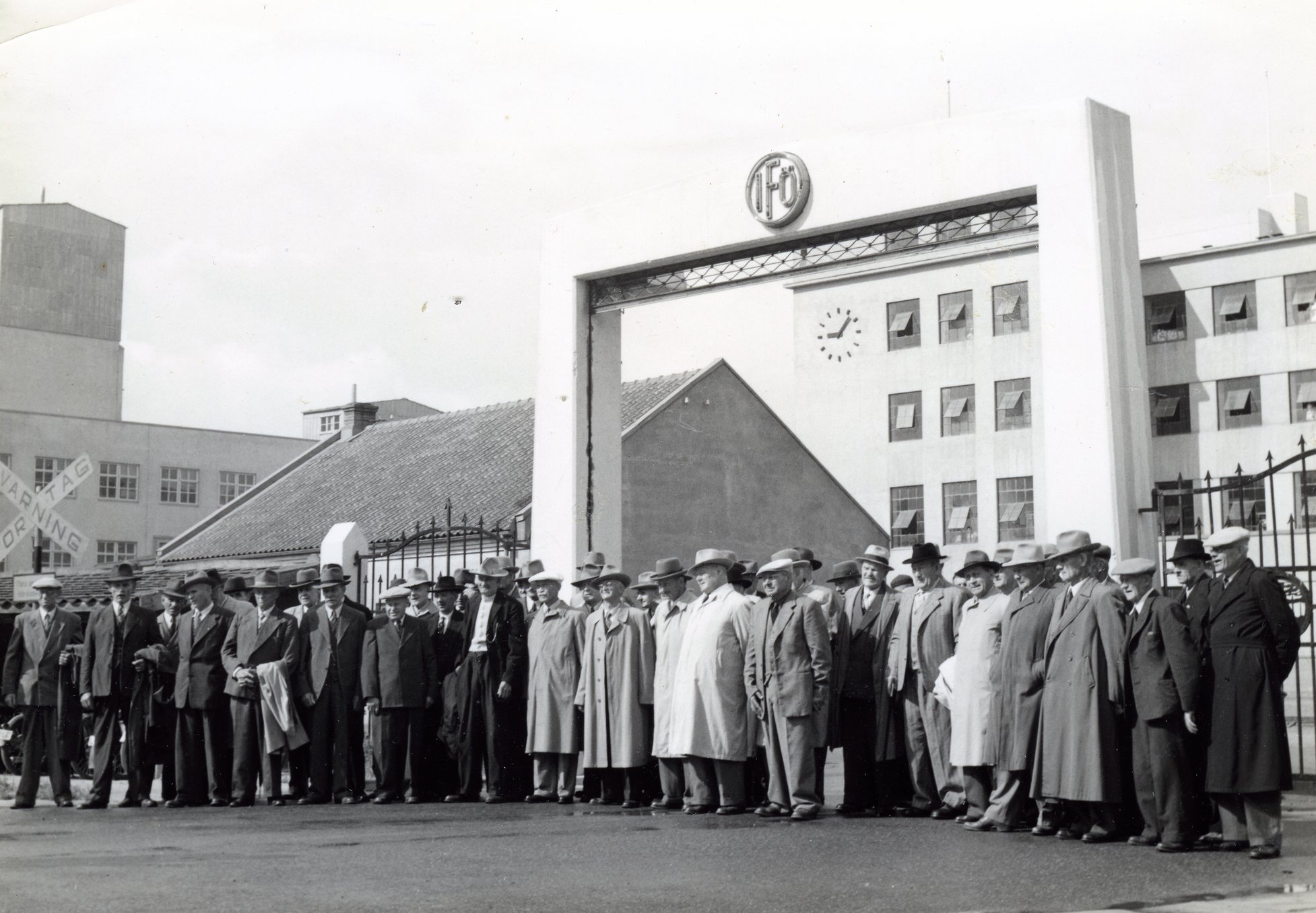 Fabrik Iföverken Pensionärsdag 1953