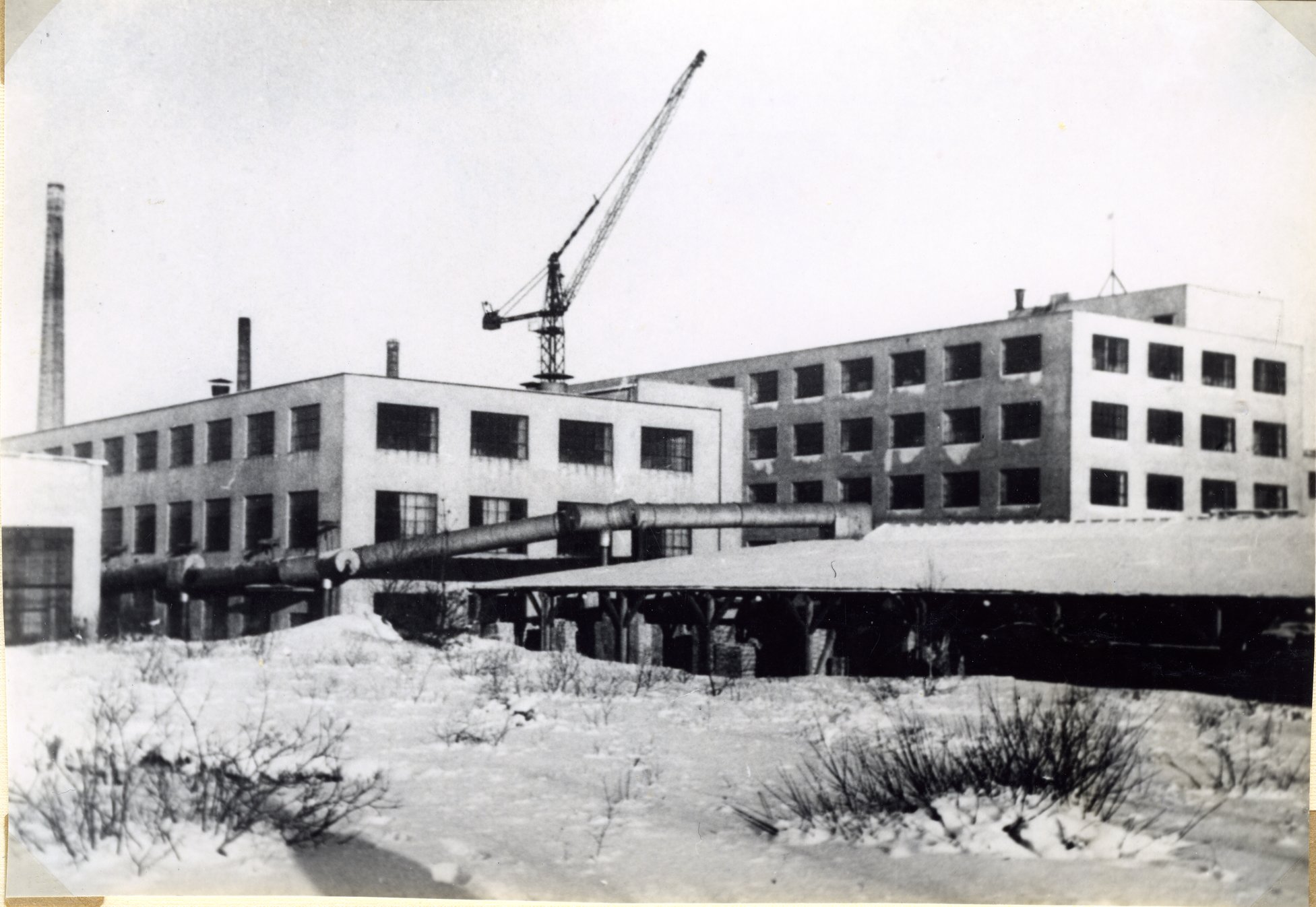 Fabrik Iföverken Chamotte/Sanitetsgodsfabrik Gasledning Tegelladan 1938