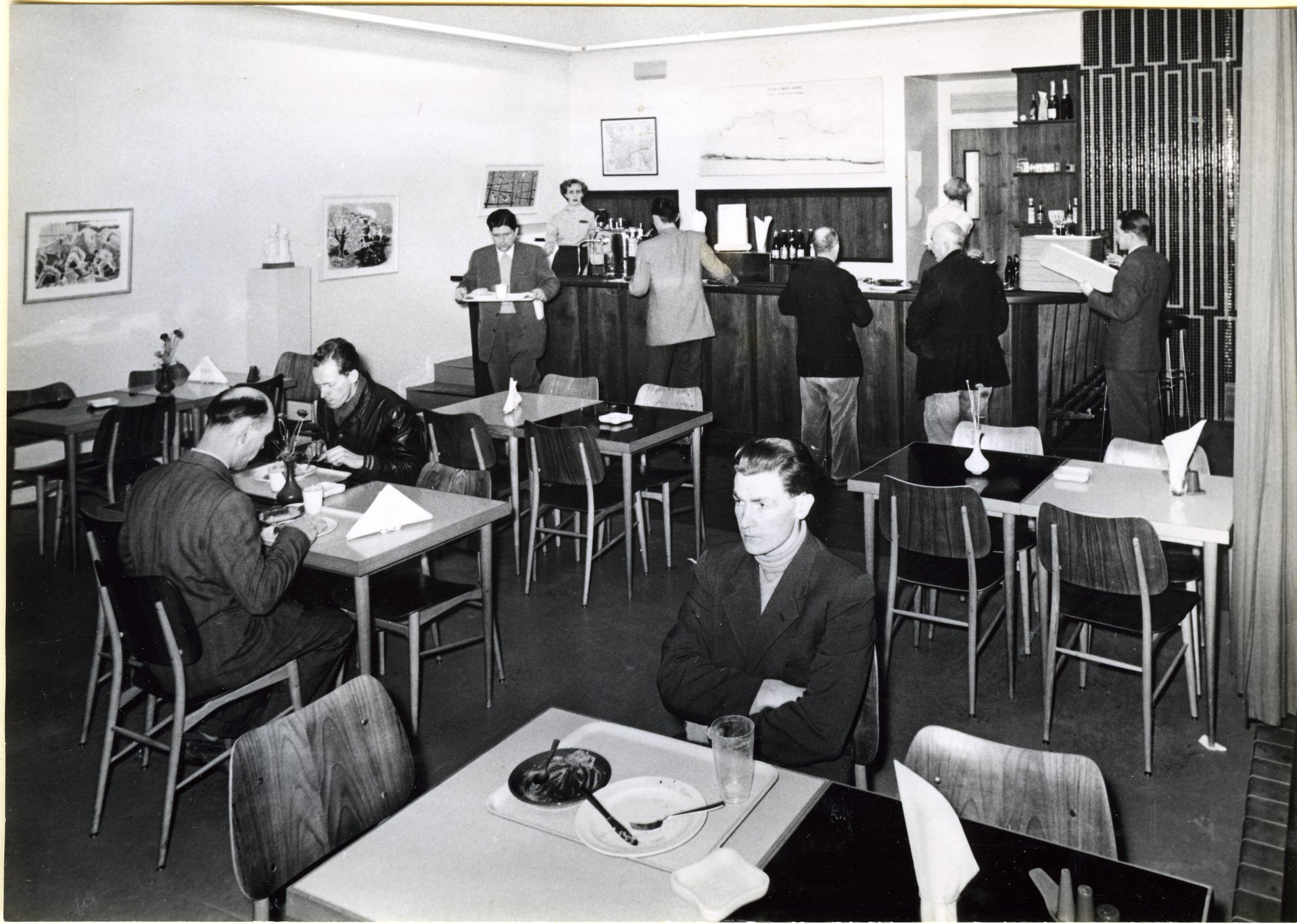 Bromölla Mosaikbaren Lunch 1955