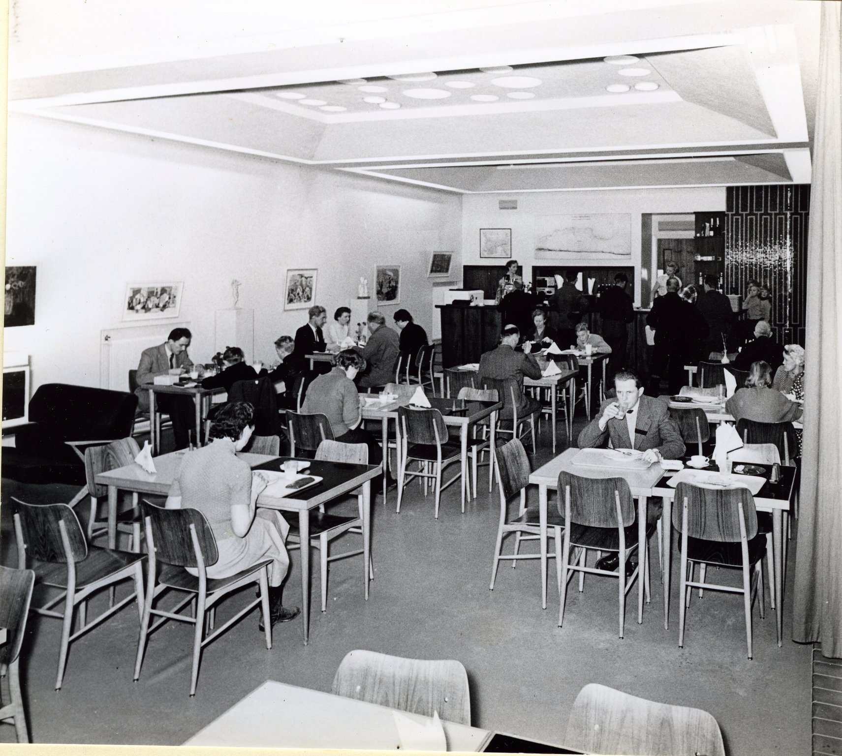 Bromölla Mosaikbaren Lunch 1955