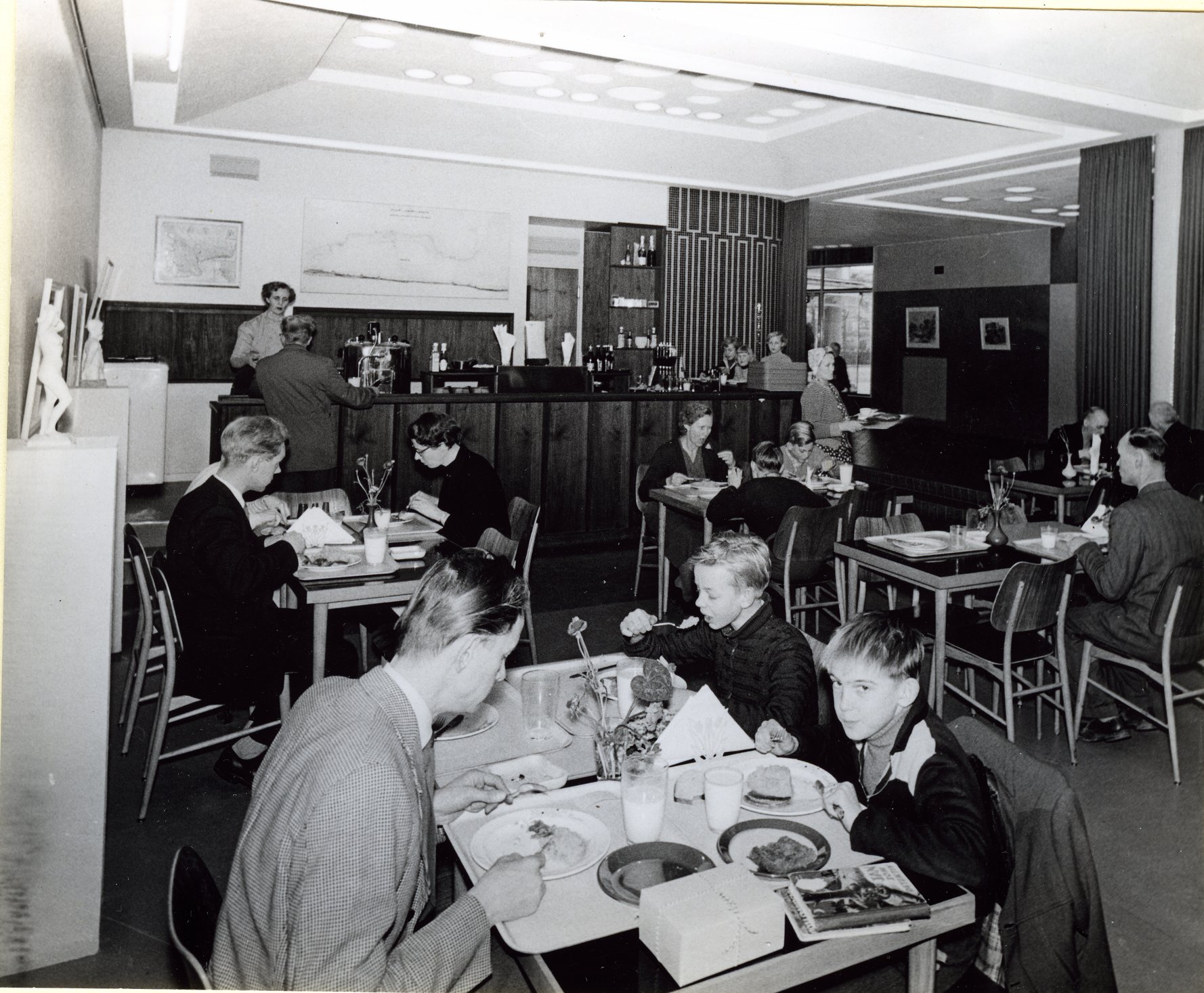 Bromölla Mosaikbaren Lunch 1955