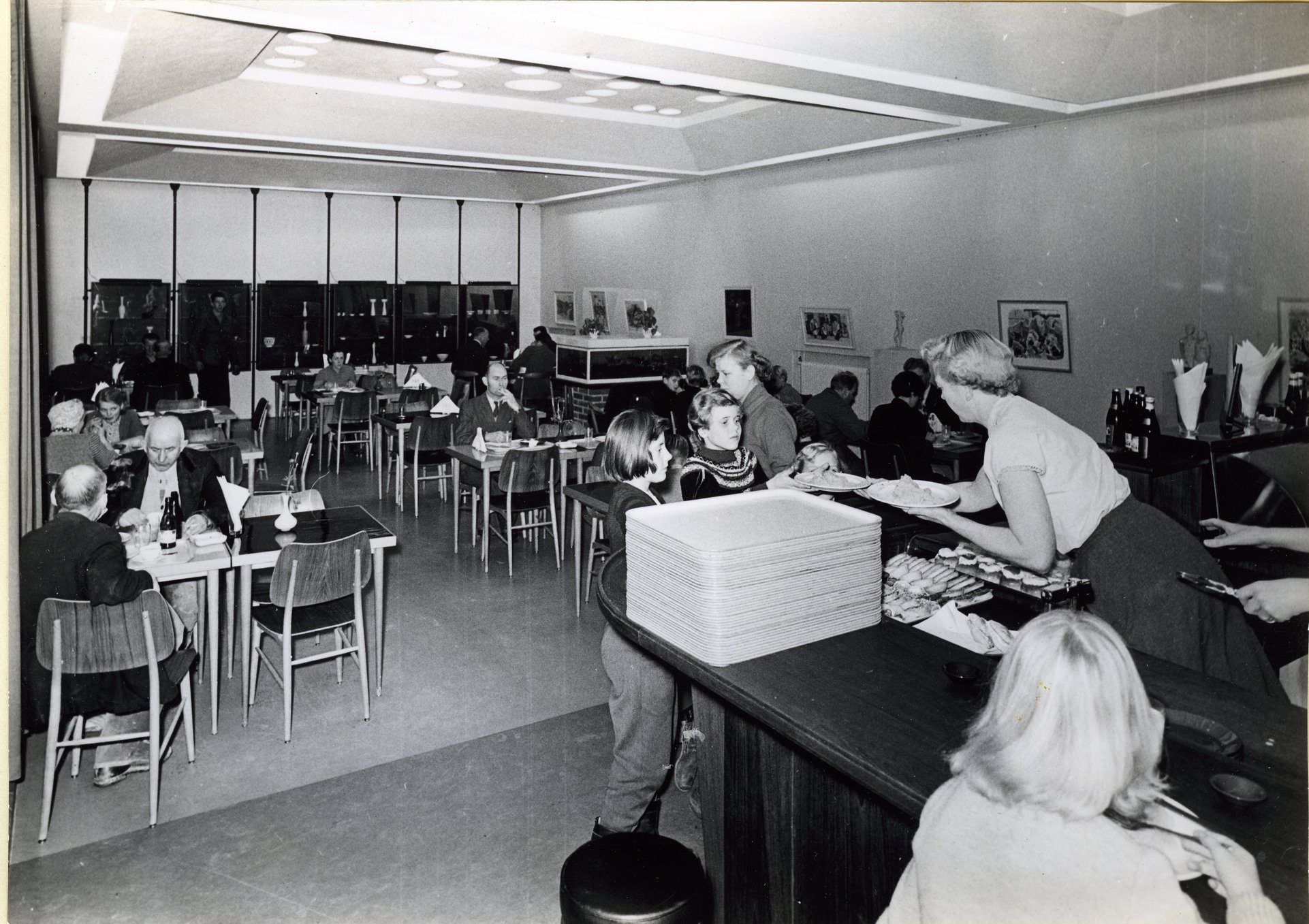 Bromölla Mosaikbaren Lunch 1955