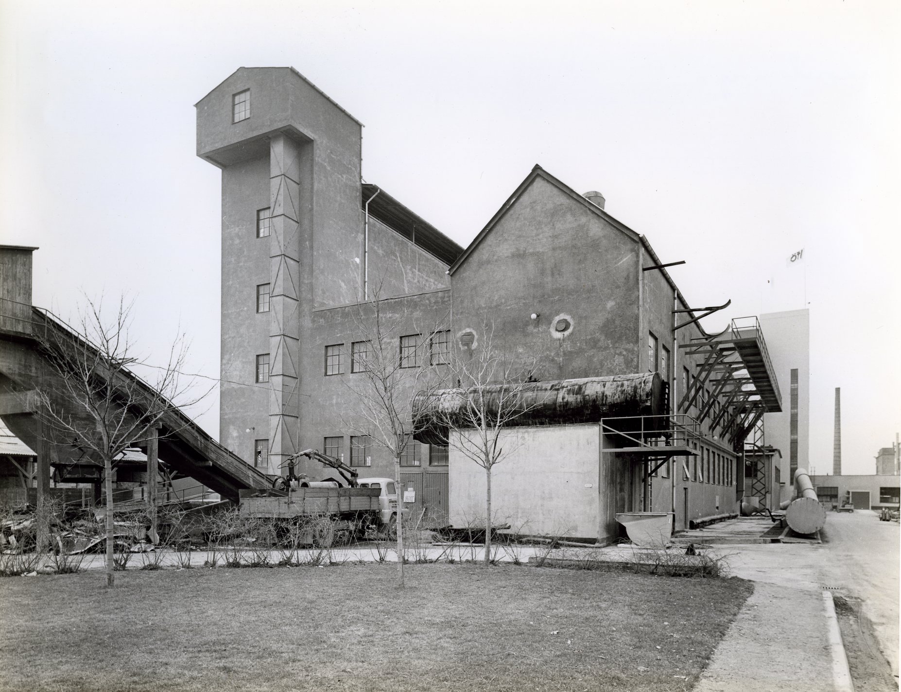 Fabrik Iföverken Gasgenerator Demontering 1965