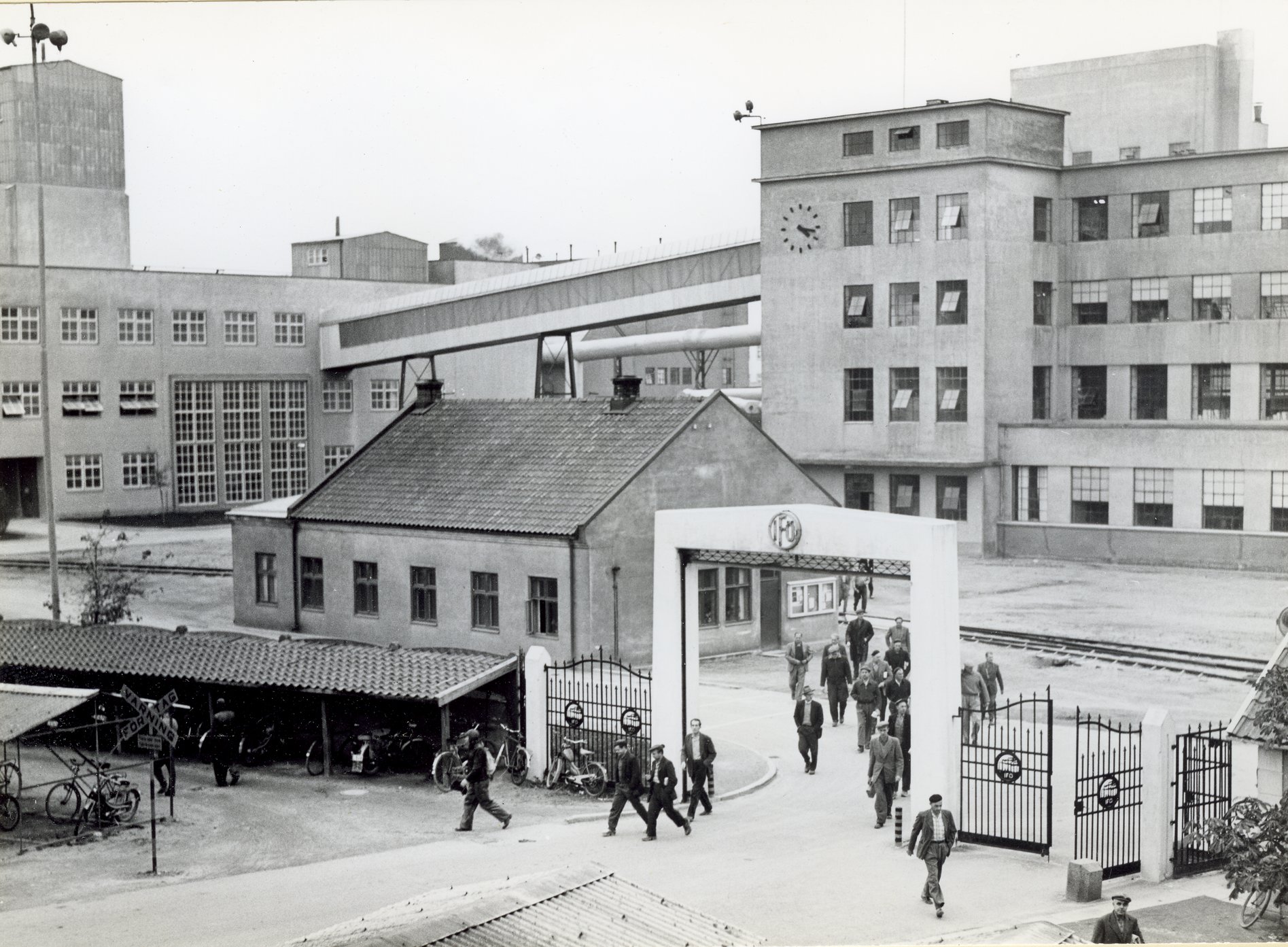 Fabrik Iföverken Bruksporten 1960