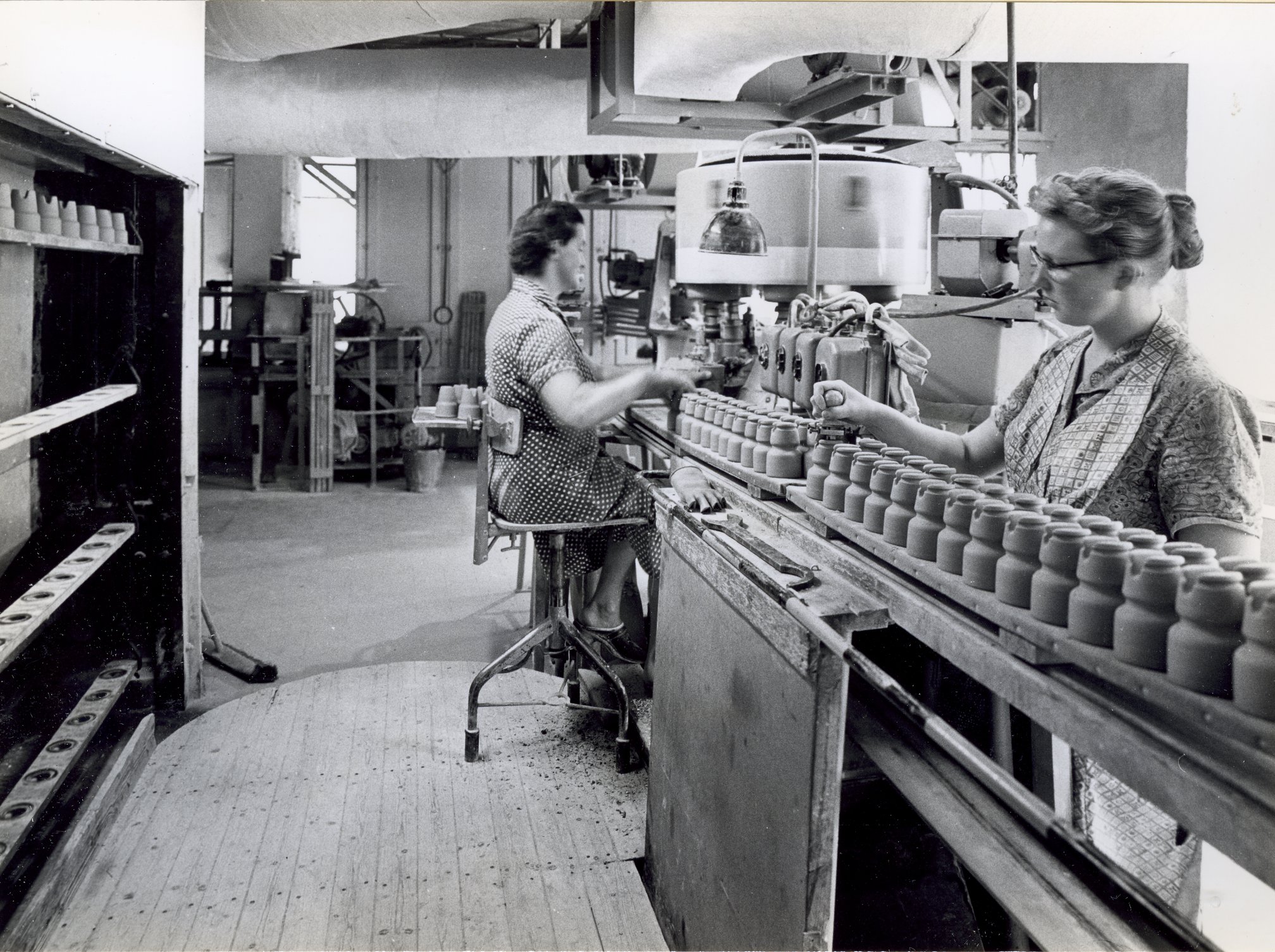 Fabrik Iföverken Isolatorfabriken Linjeisolatorer 1960