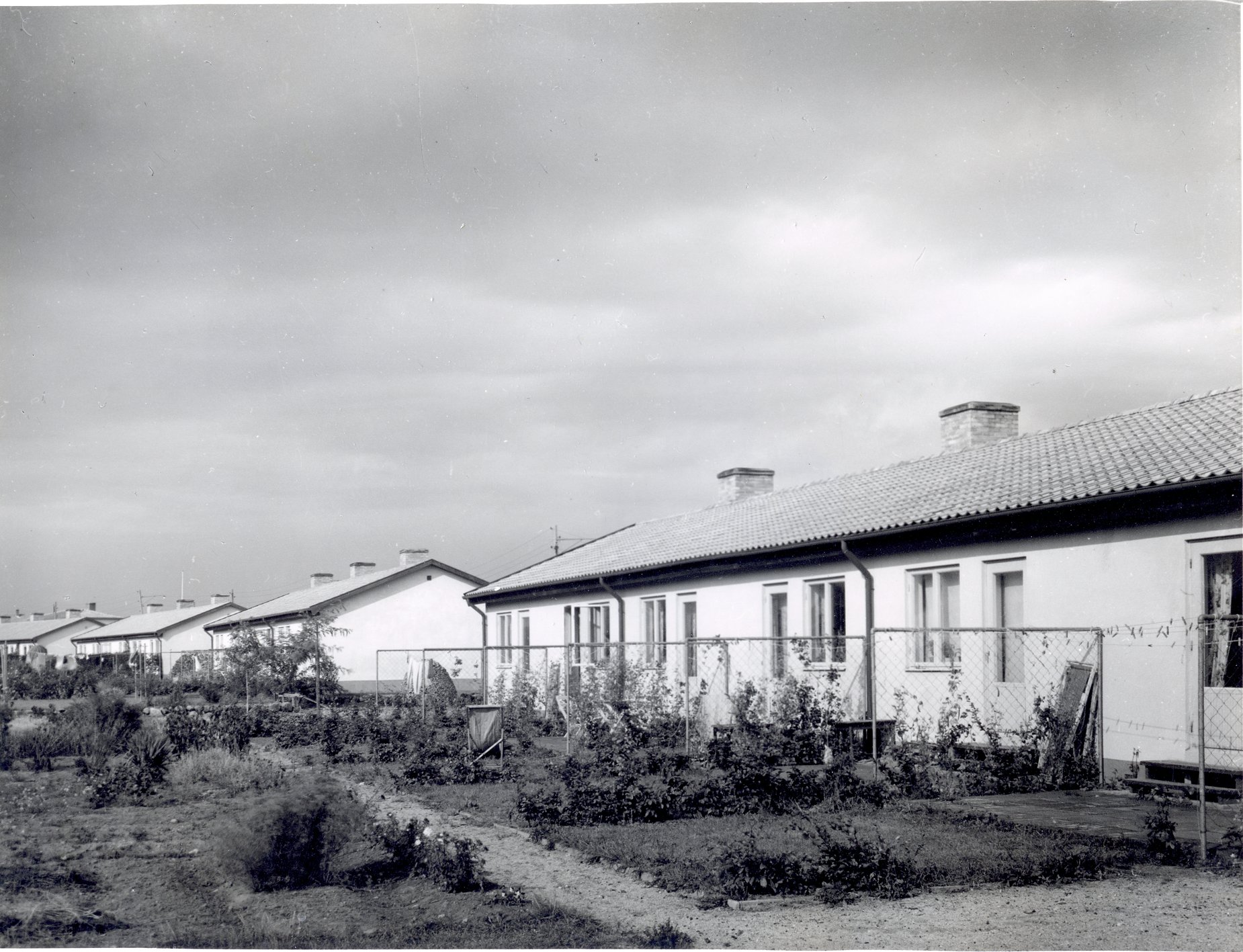 Bromölla Baksidan Hermansensgatan 1957