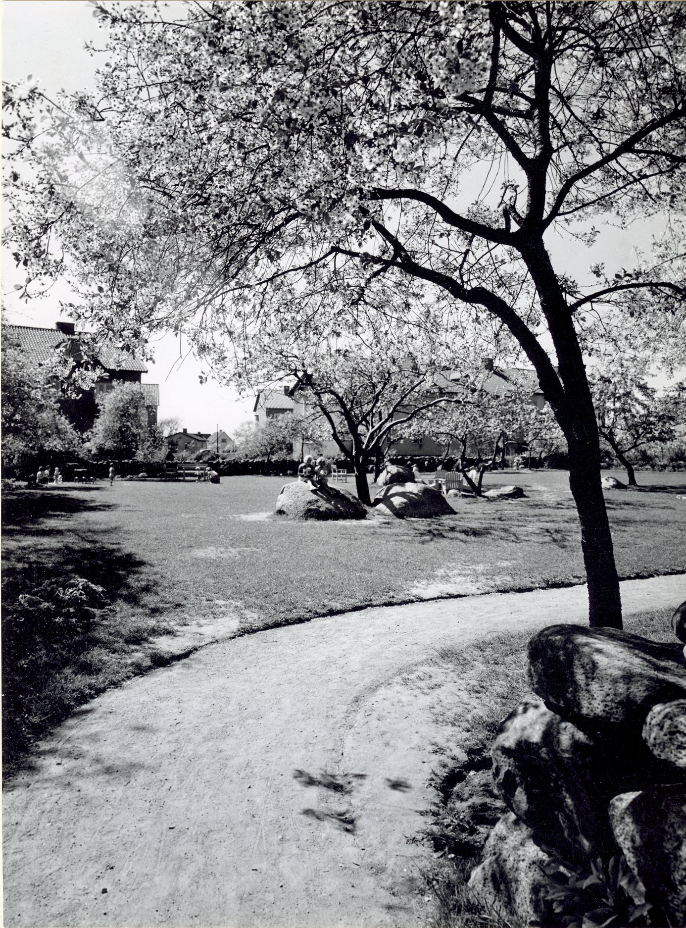 Bromölla Innergård mellan Hagagatan Dalagatan  1960