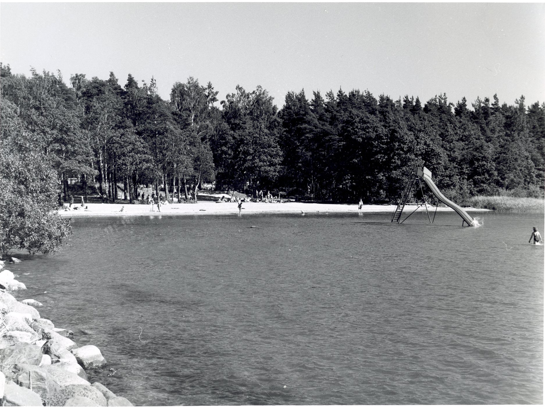 Bromölla Strandängens Badplats 1950