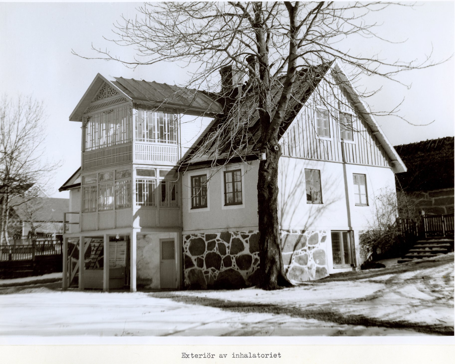 Bromölla Baksida Inhallatoriet Storgatan 1950