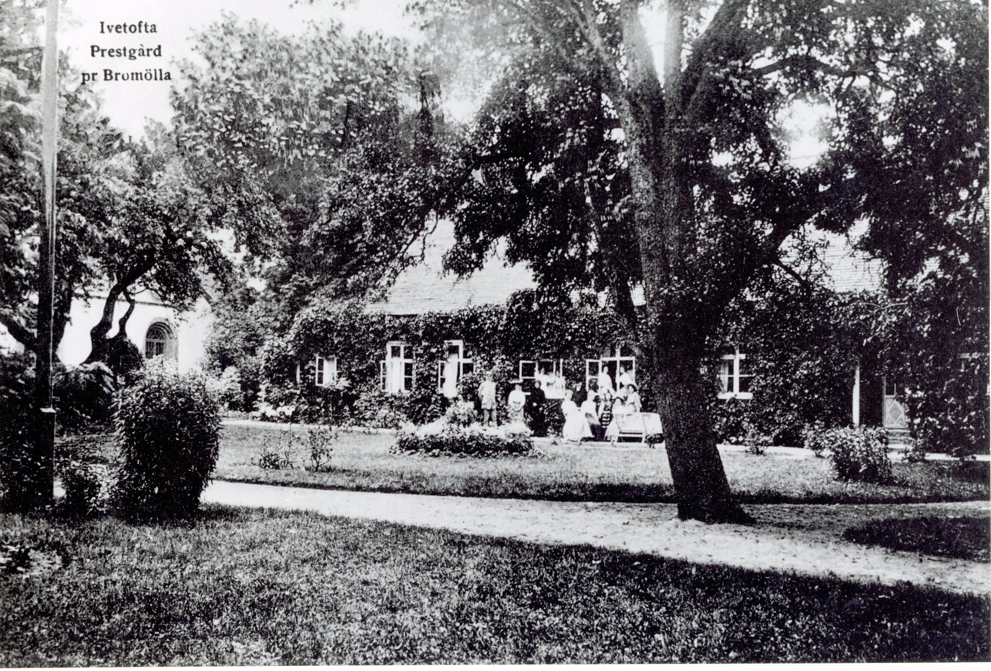 Bromölla Ivetofta Prästgård 1910