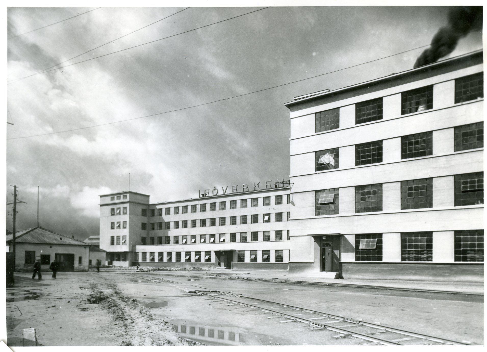 Fabrik Iföverken Isolatorfabriken Sanitetsgodsfabriken 1940